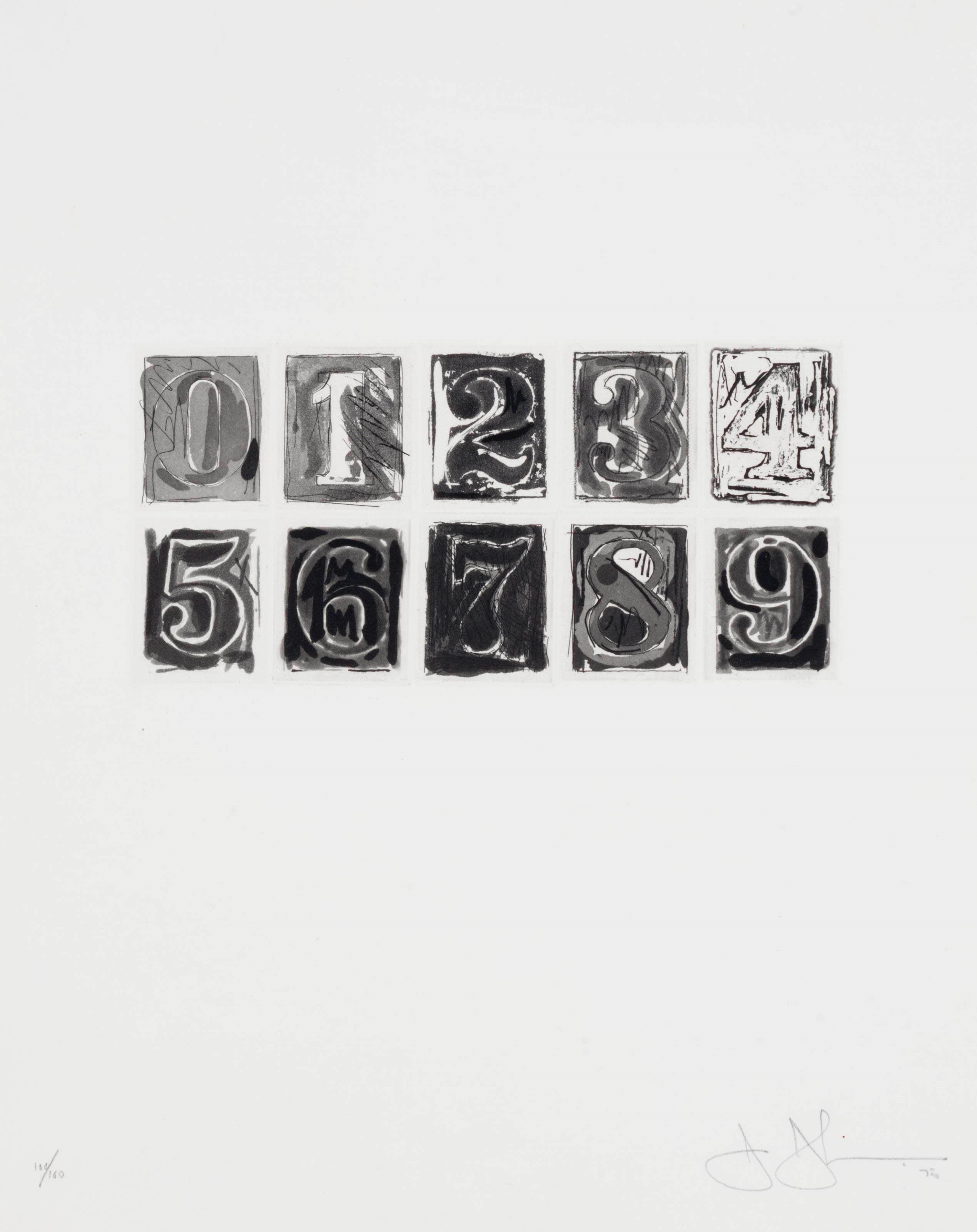 JASPER JOHNS (B. 1930)
