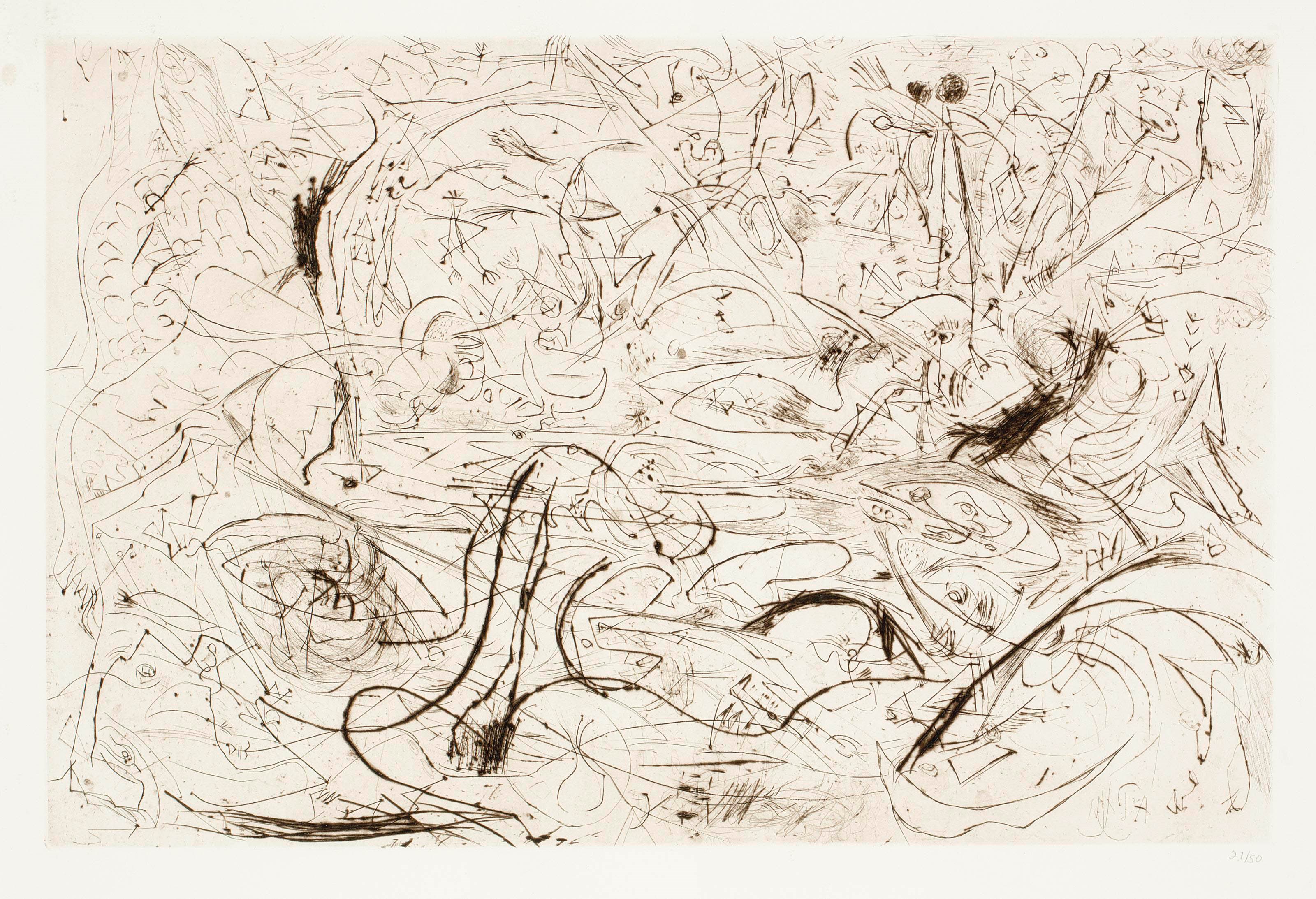 AFTER JACKSON POLLOCK (1912-1956)