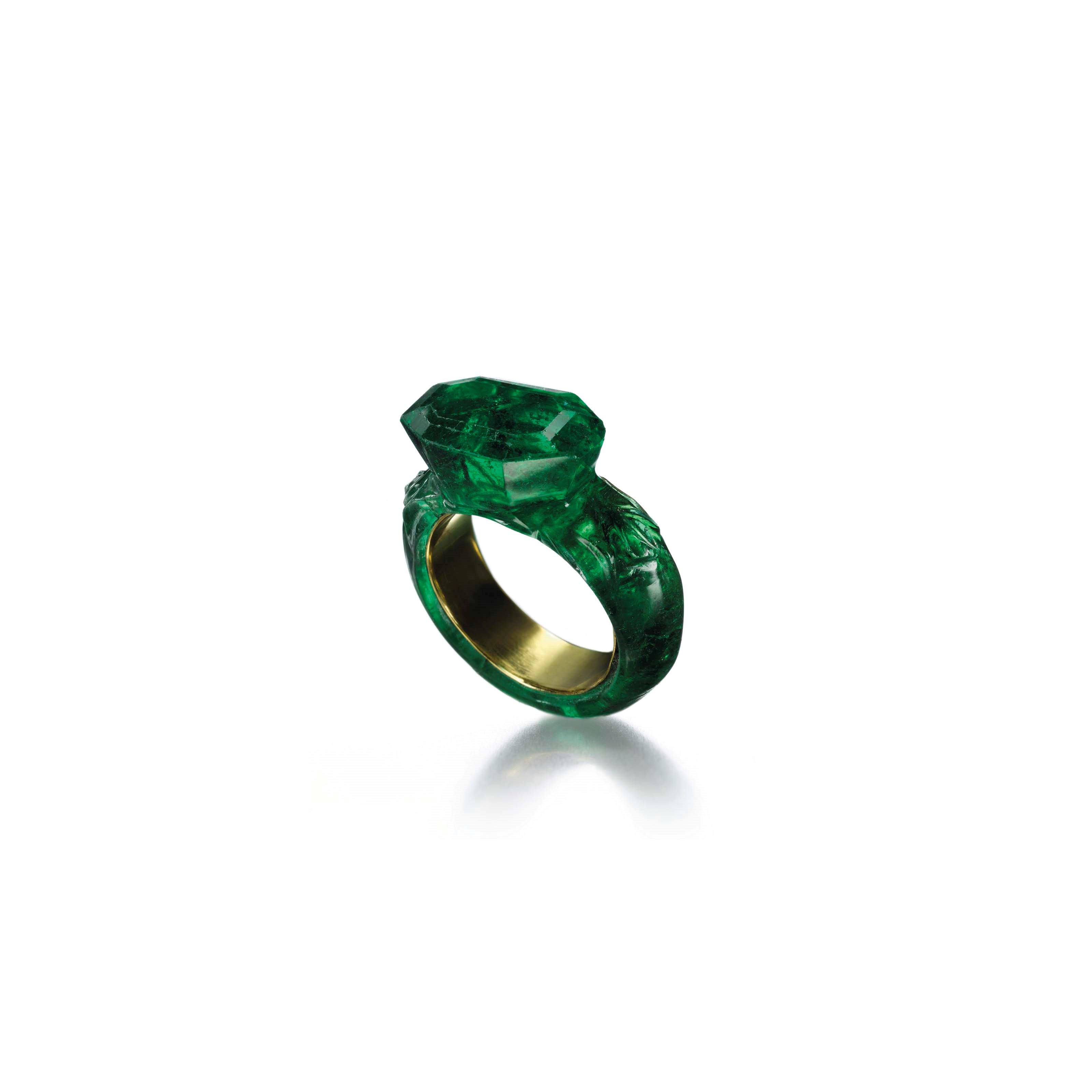 AN EMERALD RING