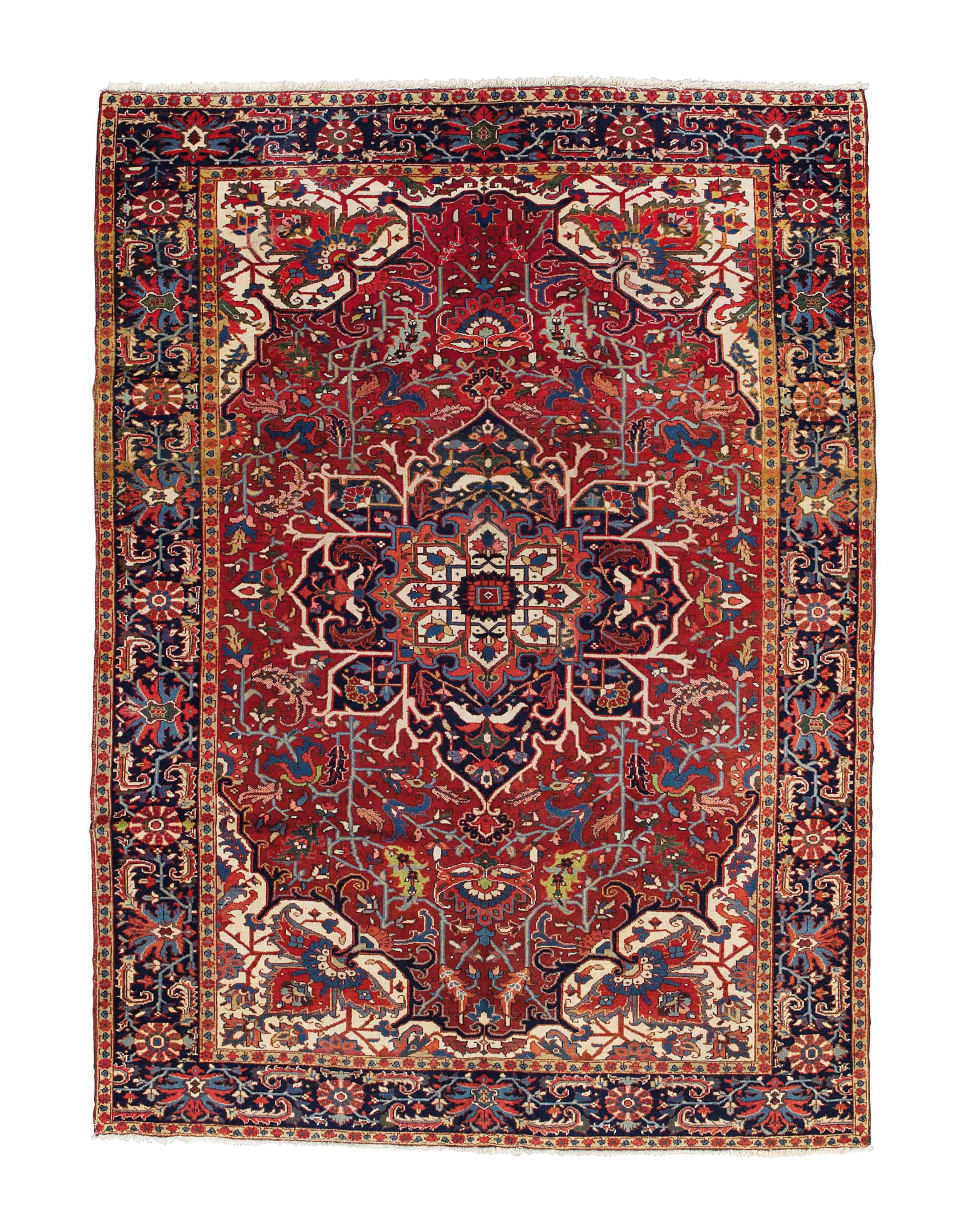 A Heriz carpet