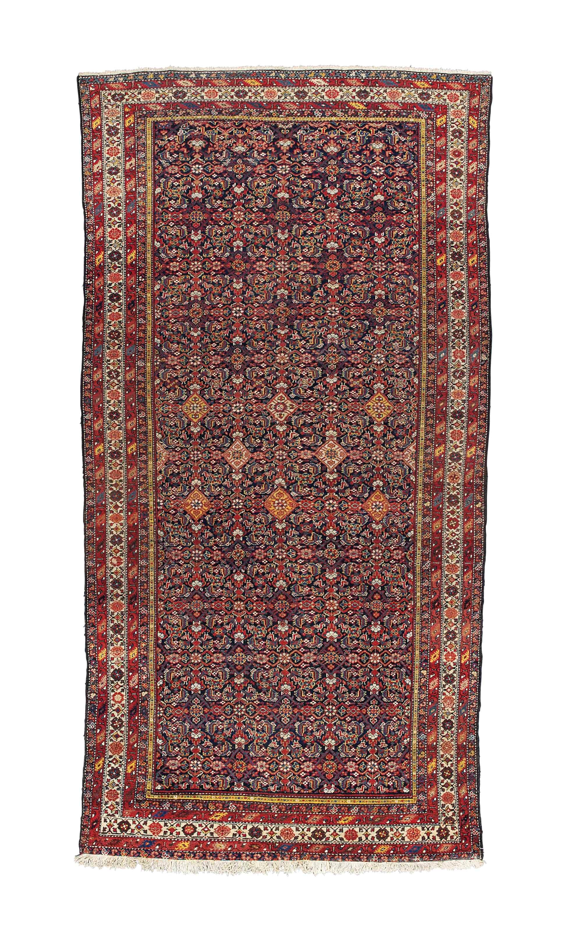 An antique Hamadan kelleh