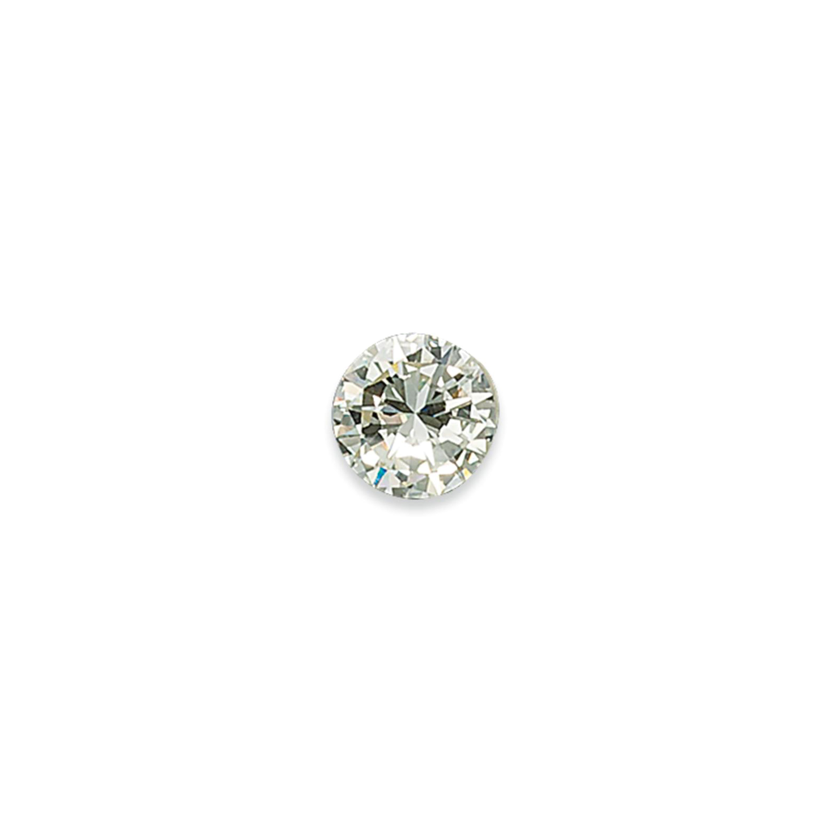 AN UNMOUNTED DIAMOND