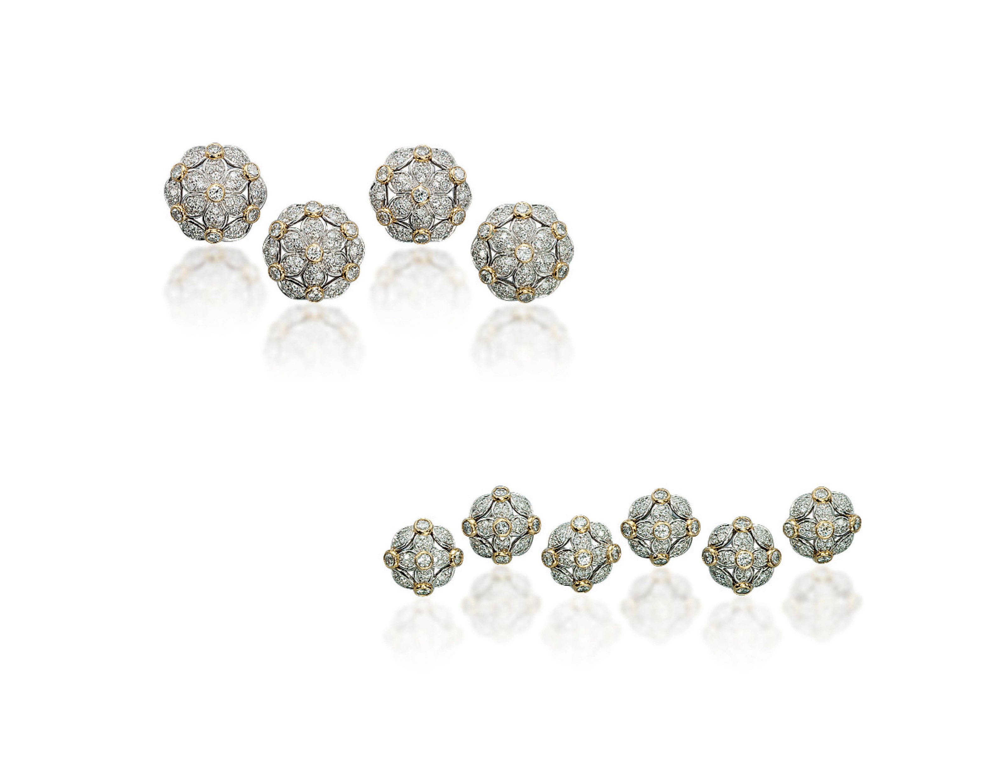 A DIAMOND DRESS SET