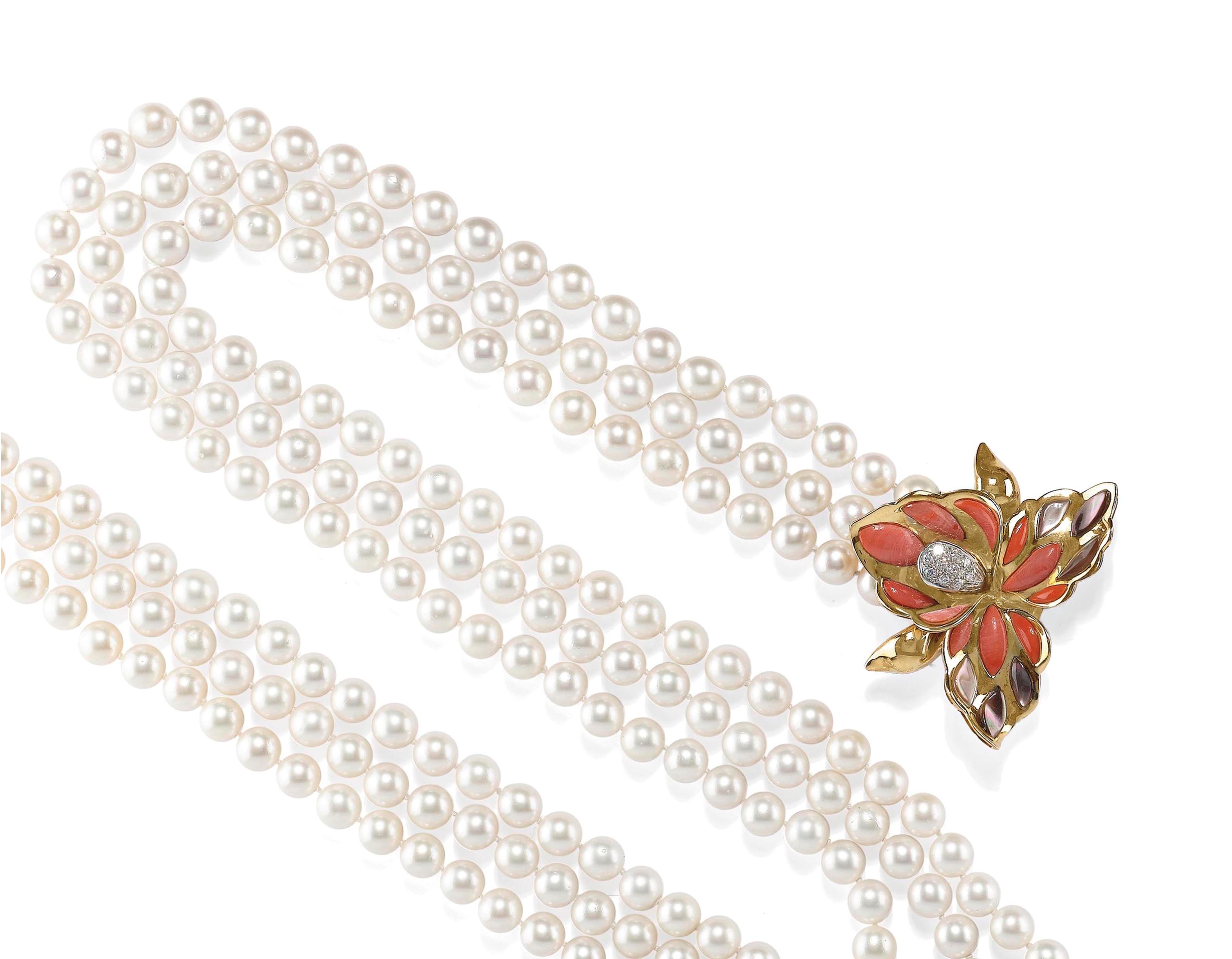 COLLANA IN PERLE COLTIVATE