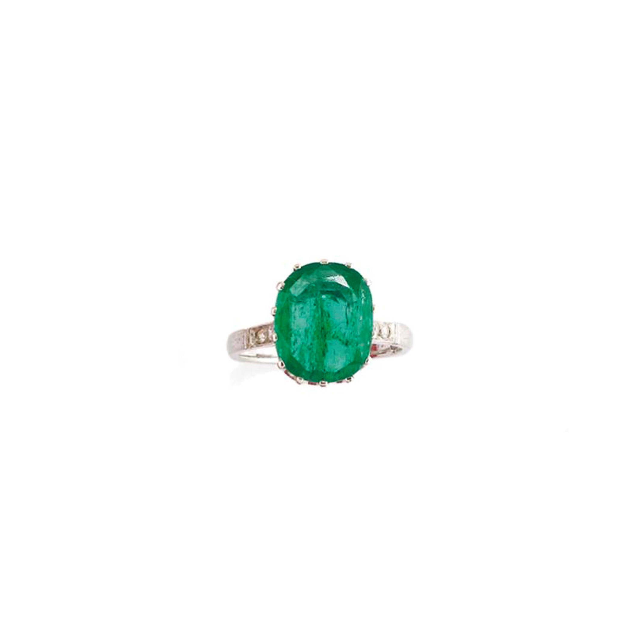 ANELLO CON SMERALDO