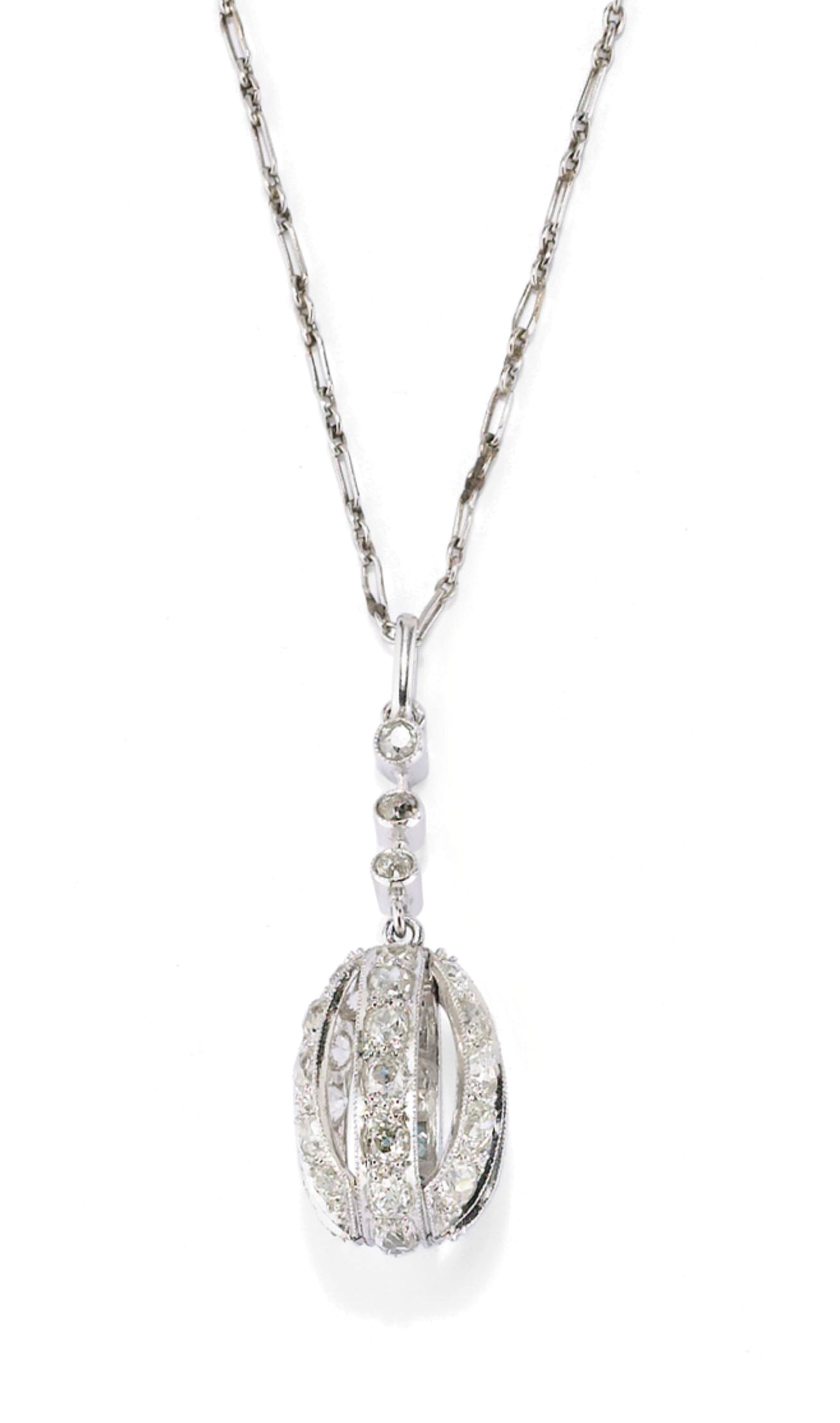 PENDENTE IN DIAMANTI