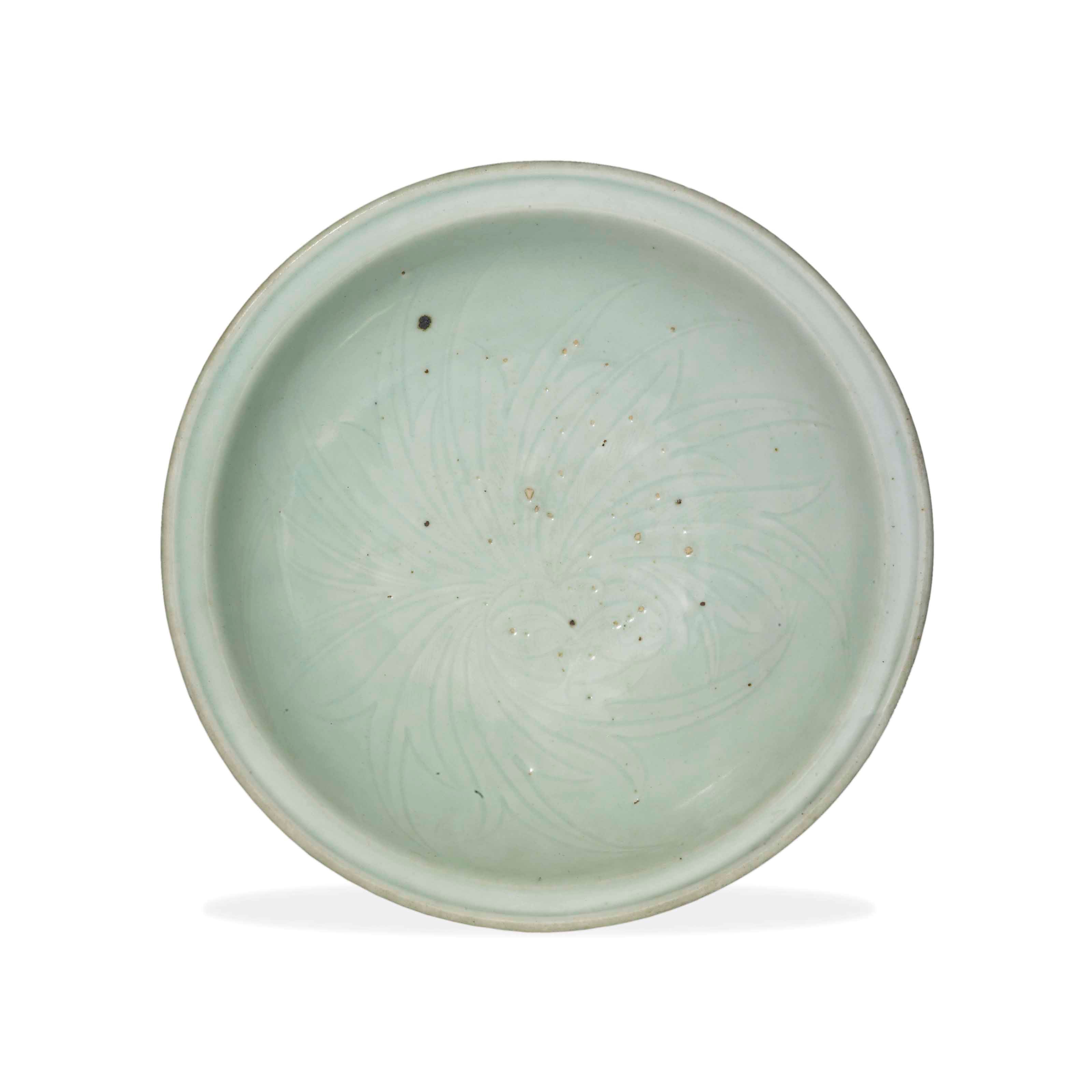 A Large Hizen Celadon Dish