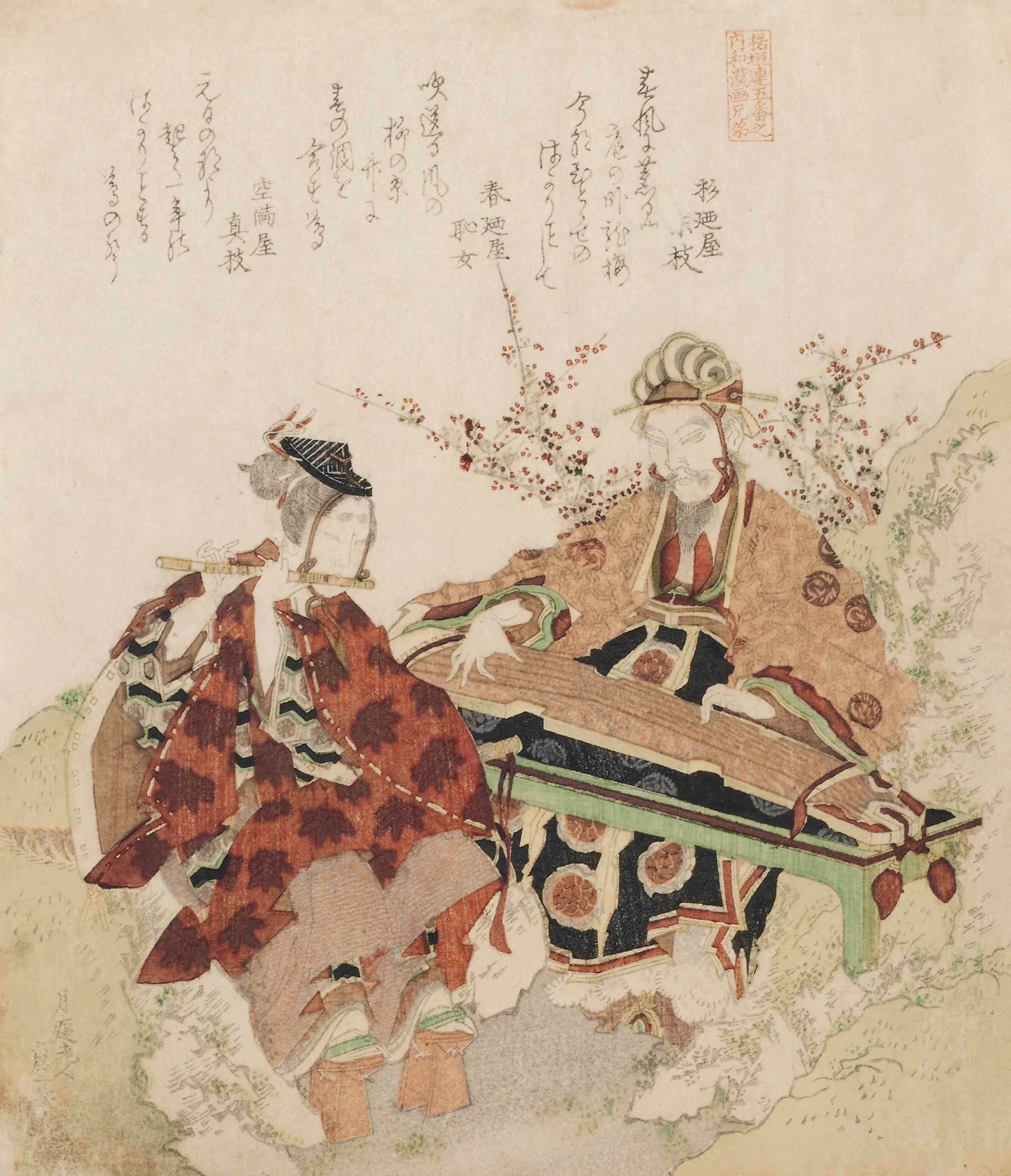 KATSUSHIKA HOKUSAI (1760-1849)
KATSUKAWA SHUNTEI (1770-1820)