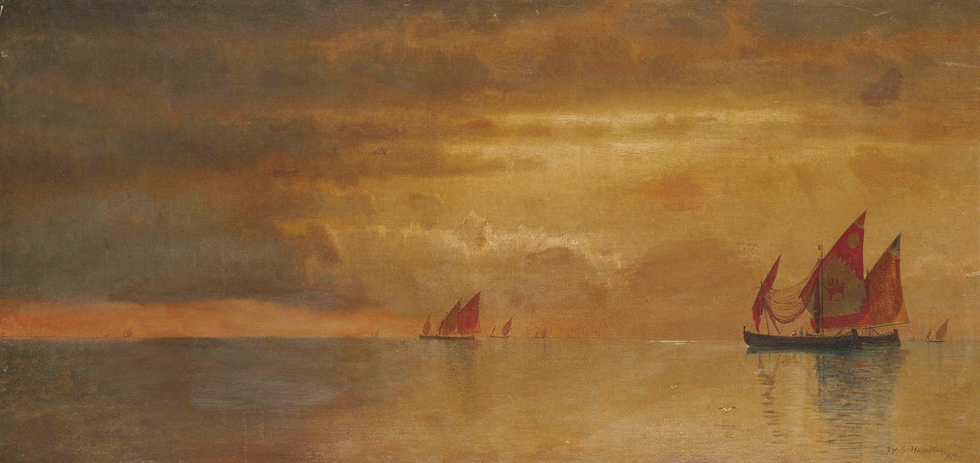 William Stanley Haseltine (American, 1835-1900)