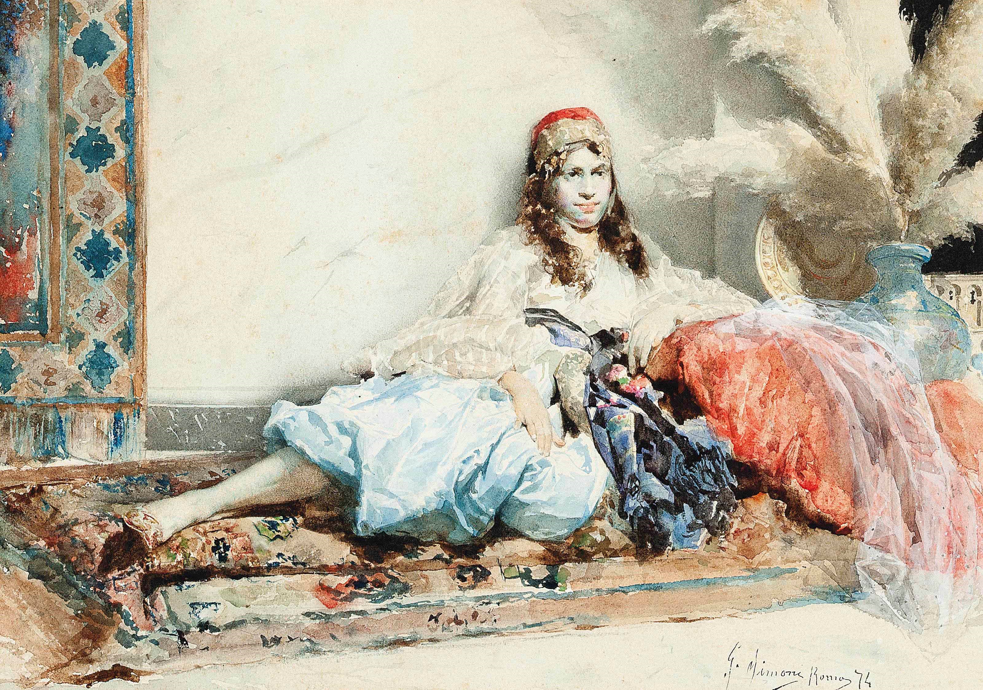 Gustavo Simoni (Italian, 1845-1926)