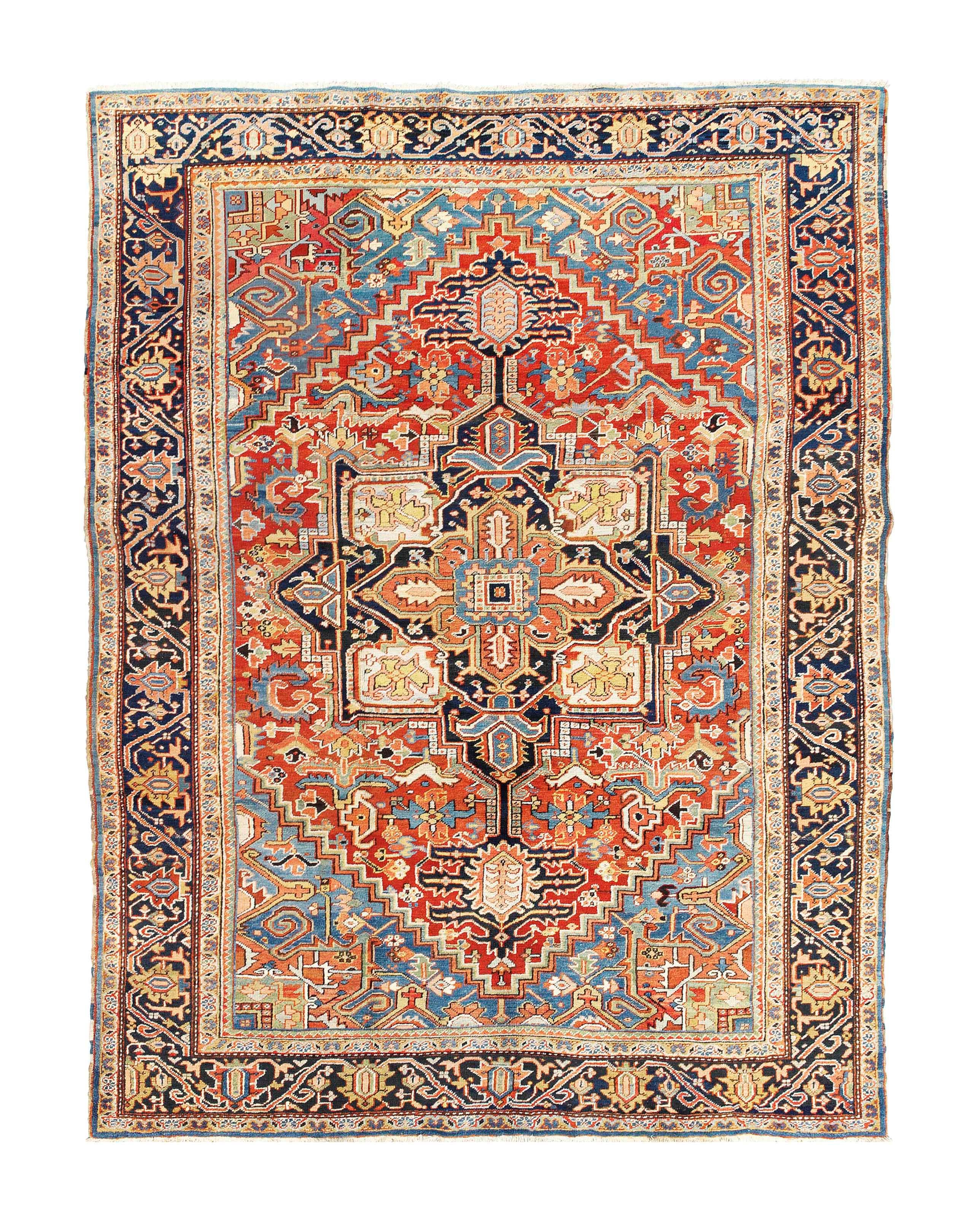 A Heriz carpet