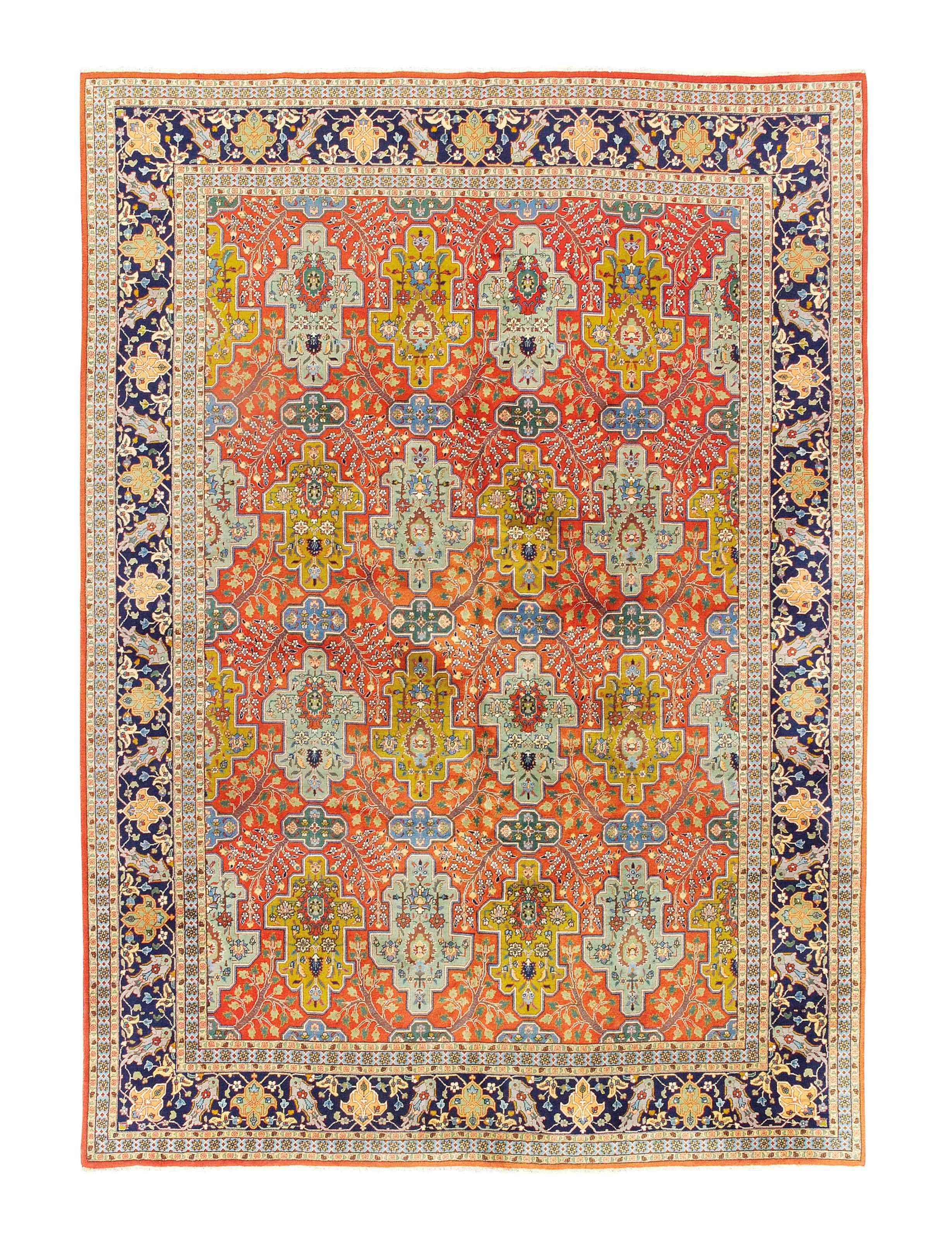 A fine Tabriz carpet