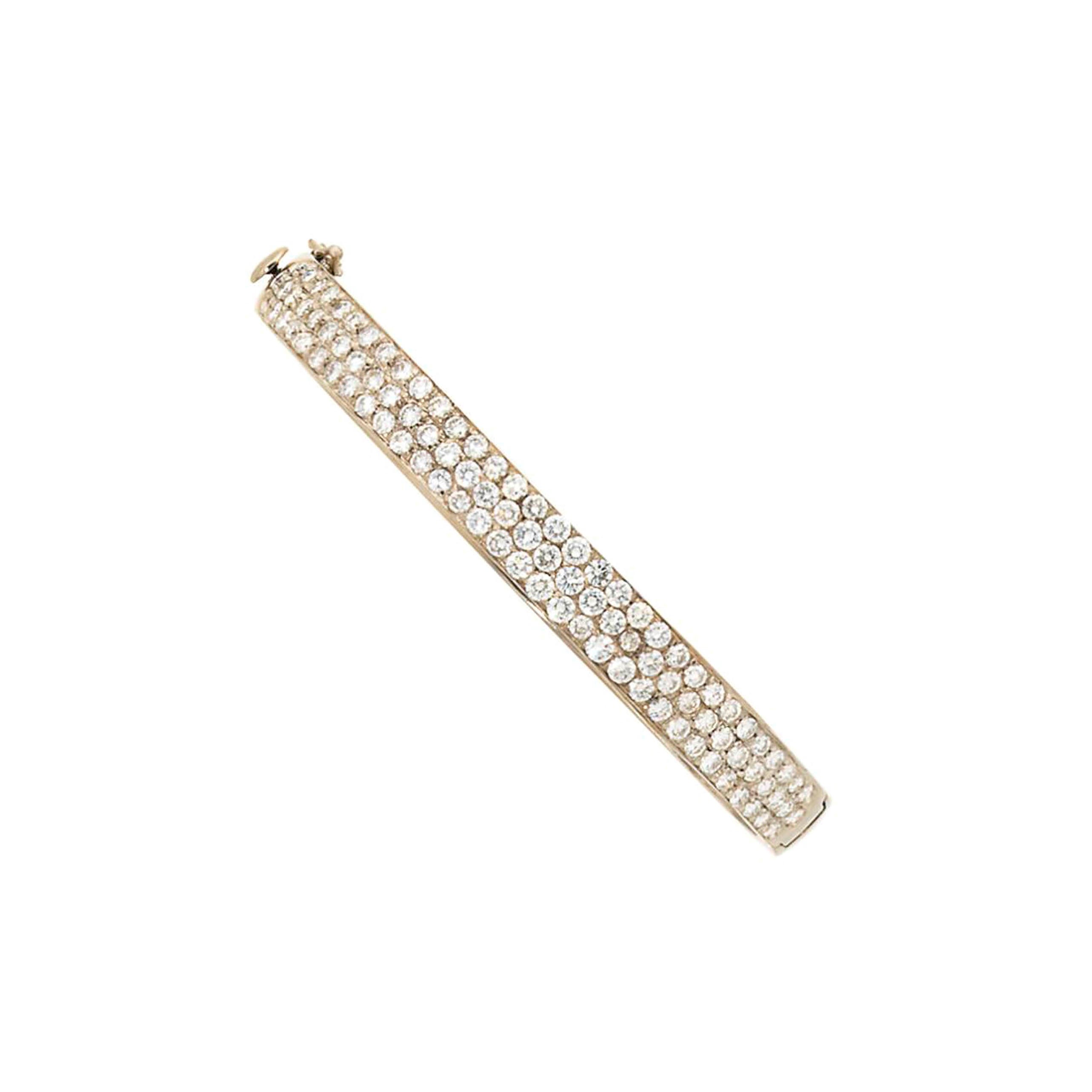 A diamond bangle
