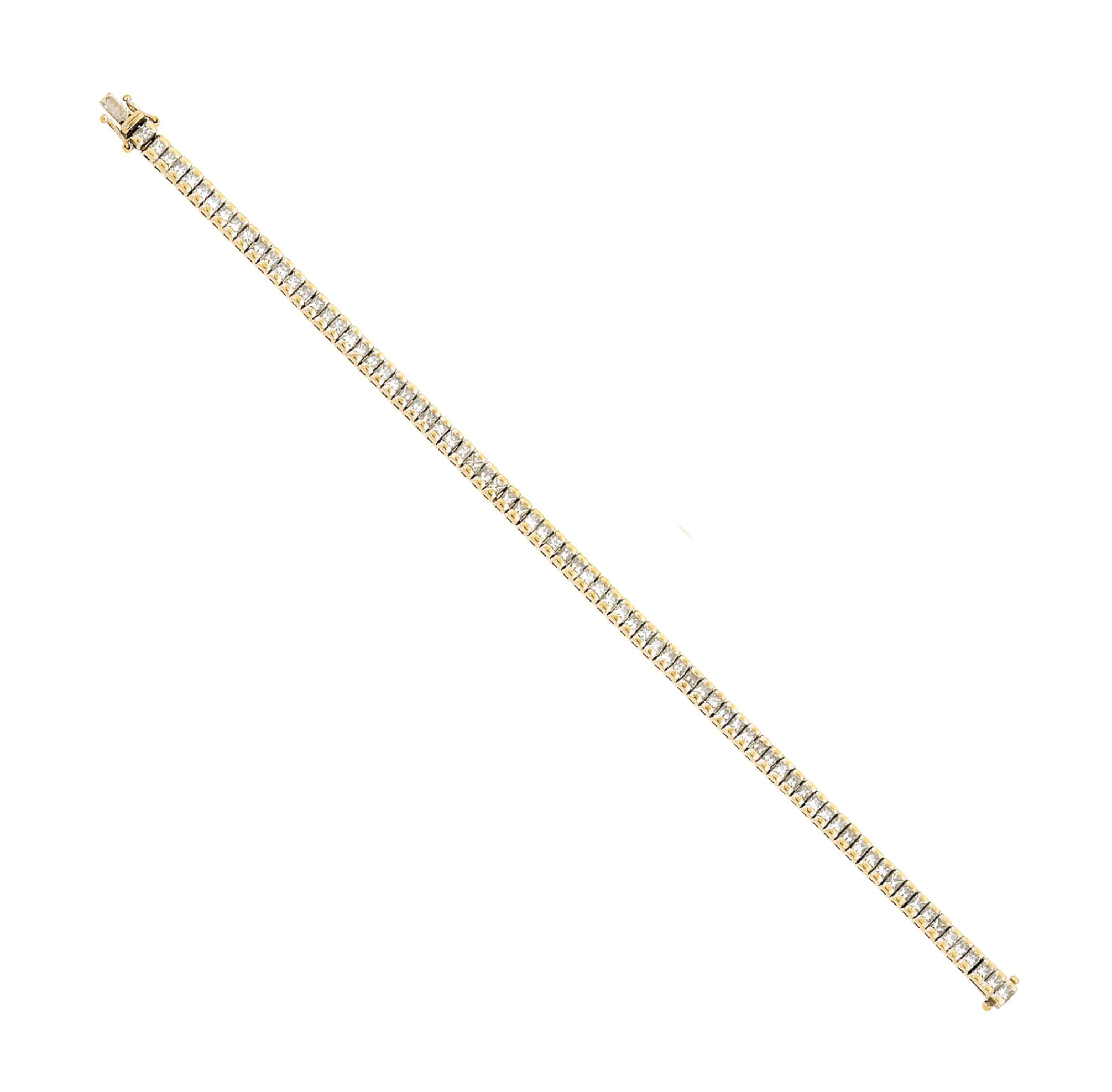 A diamond bracelet