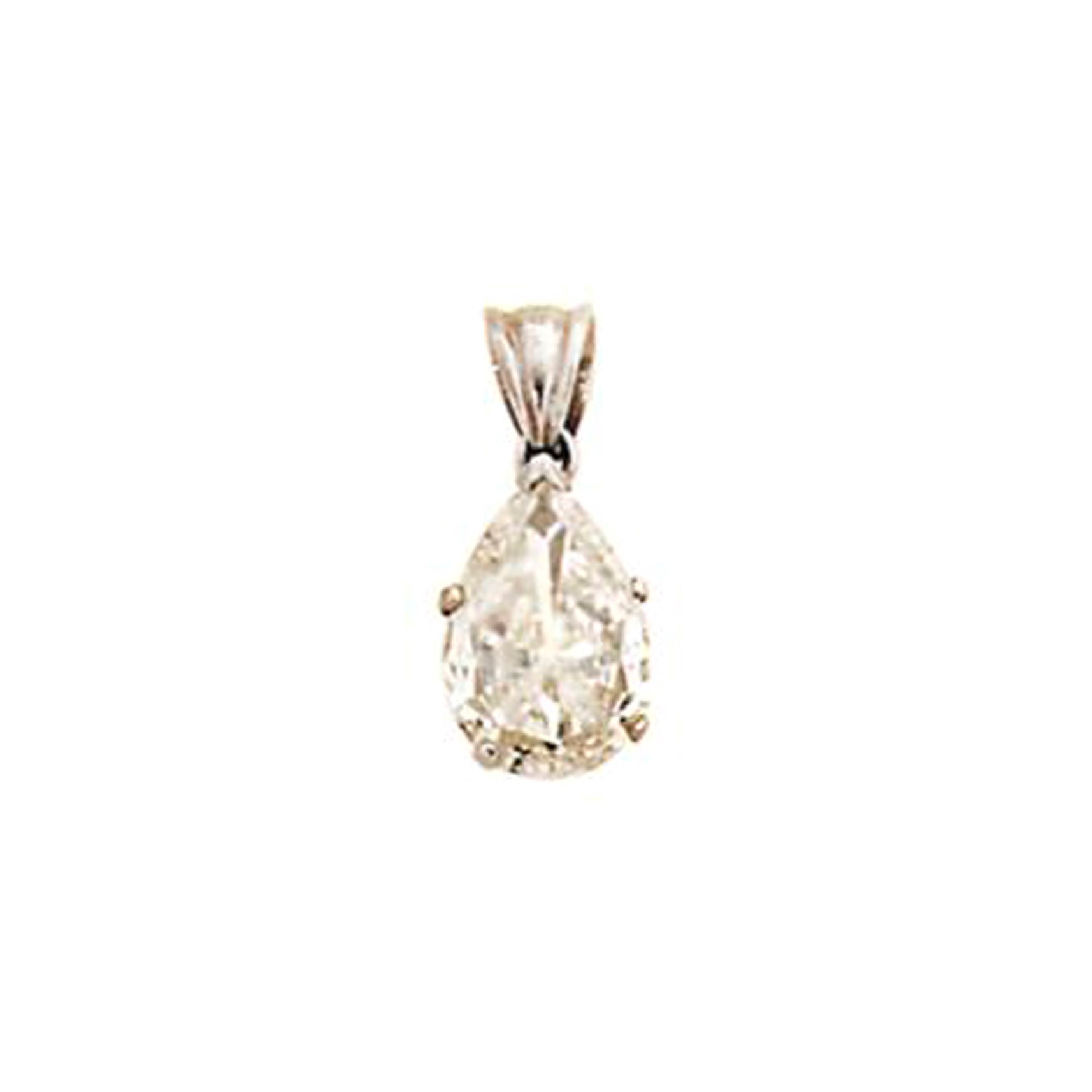 A diamond pendant