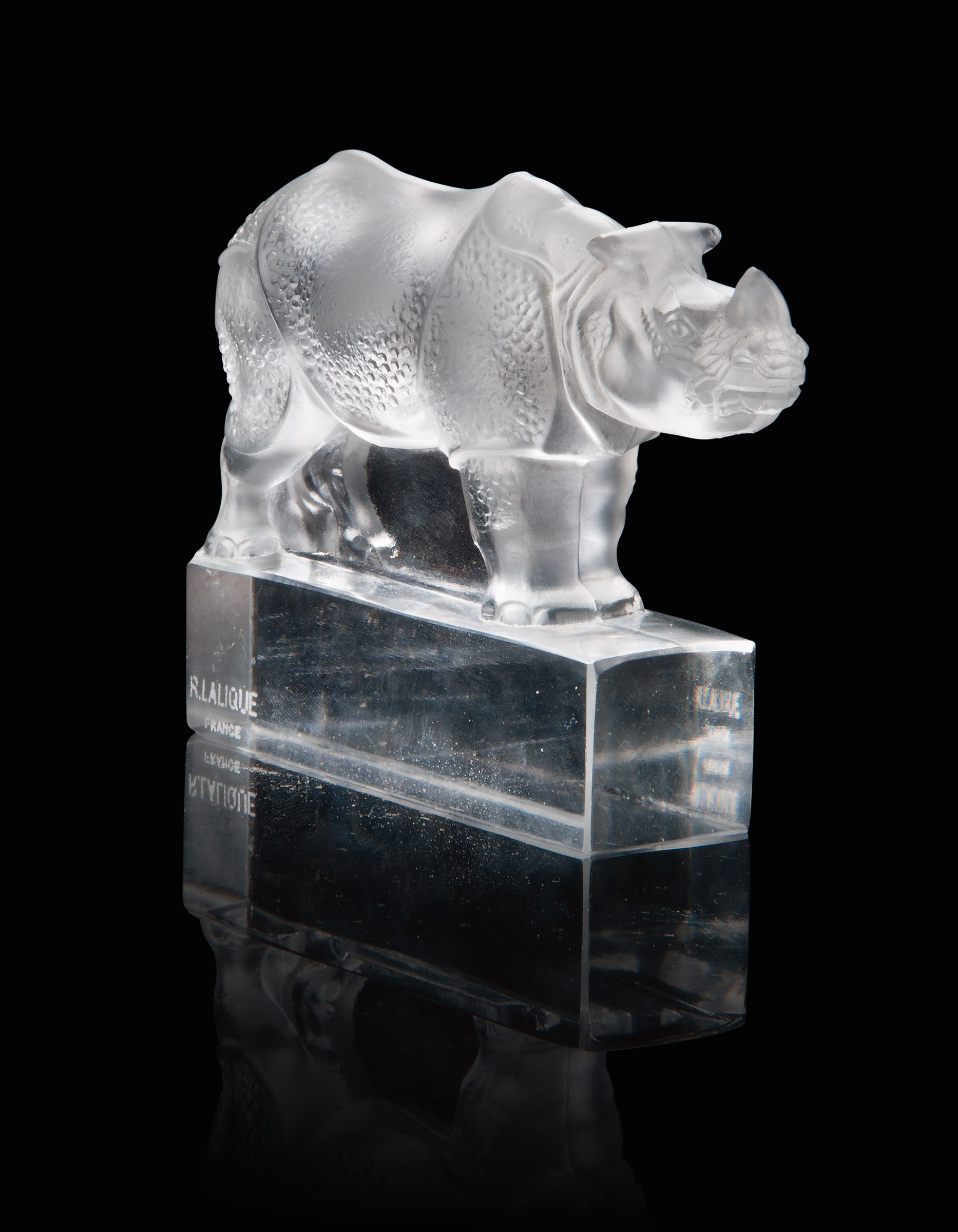 RHINOCÉROS PAPERWEIGHT, NO. 1195