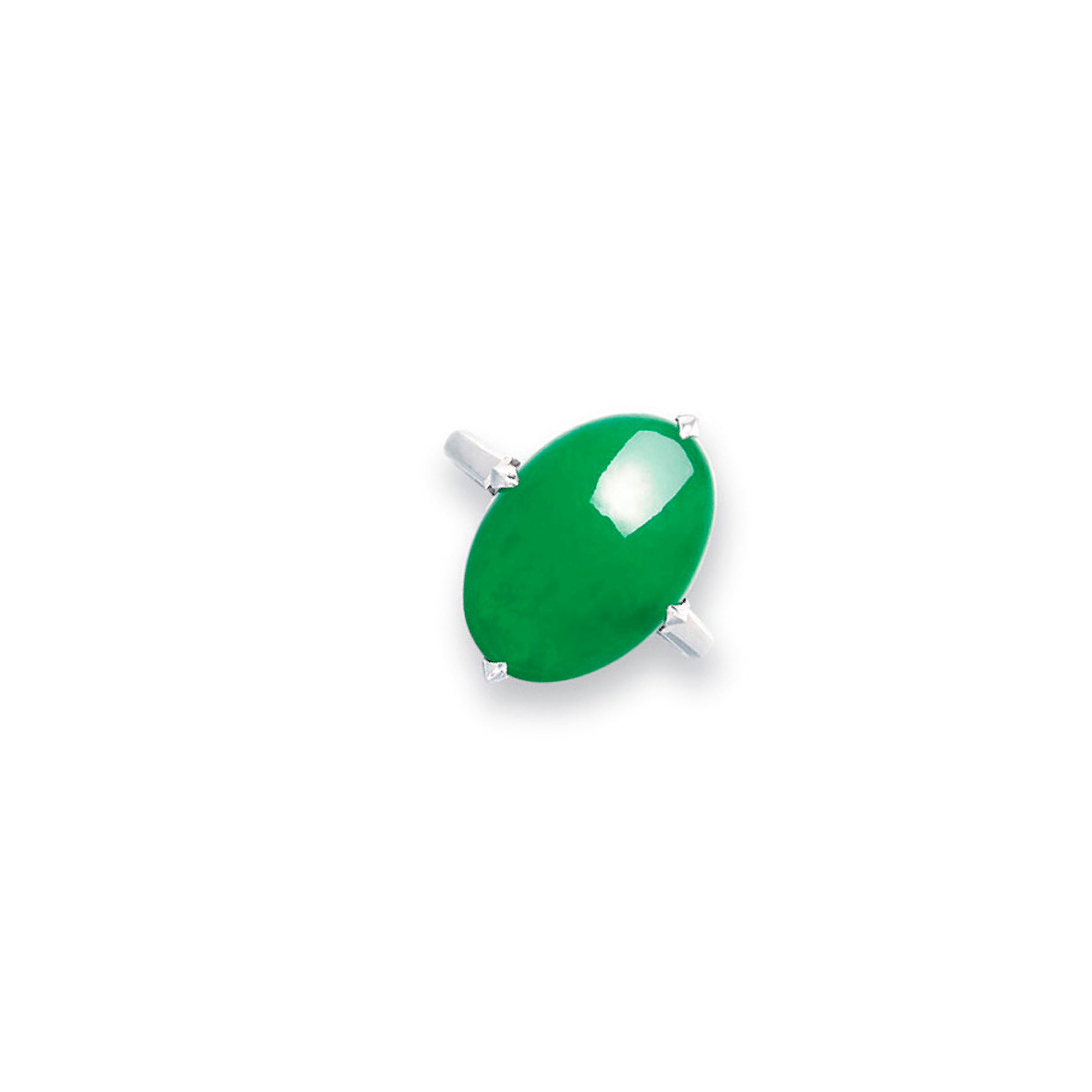 A JADEITE RING