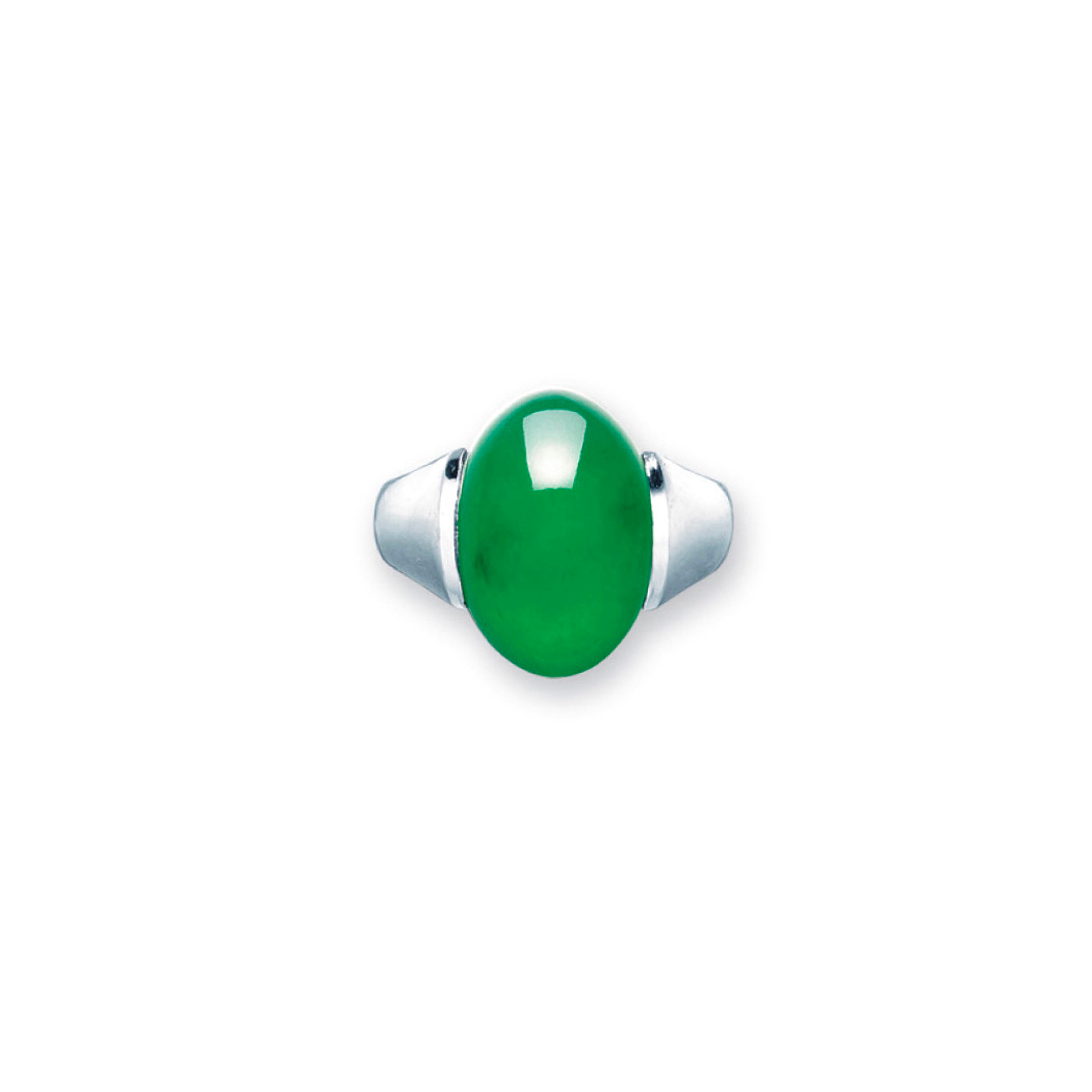 A JADEITE RING