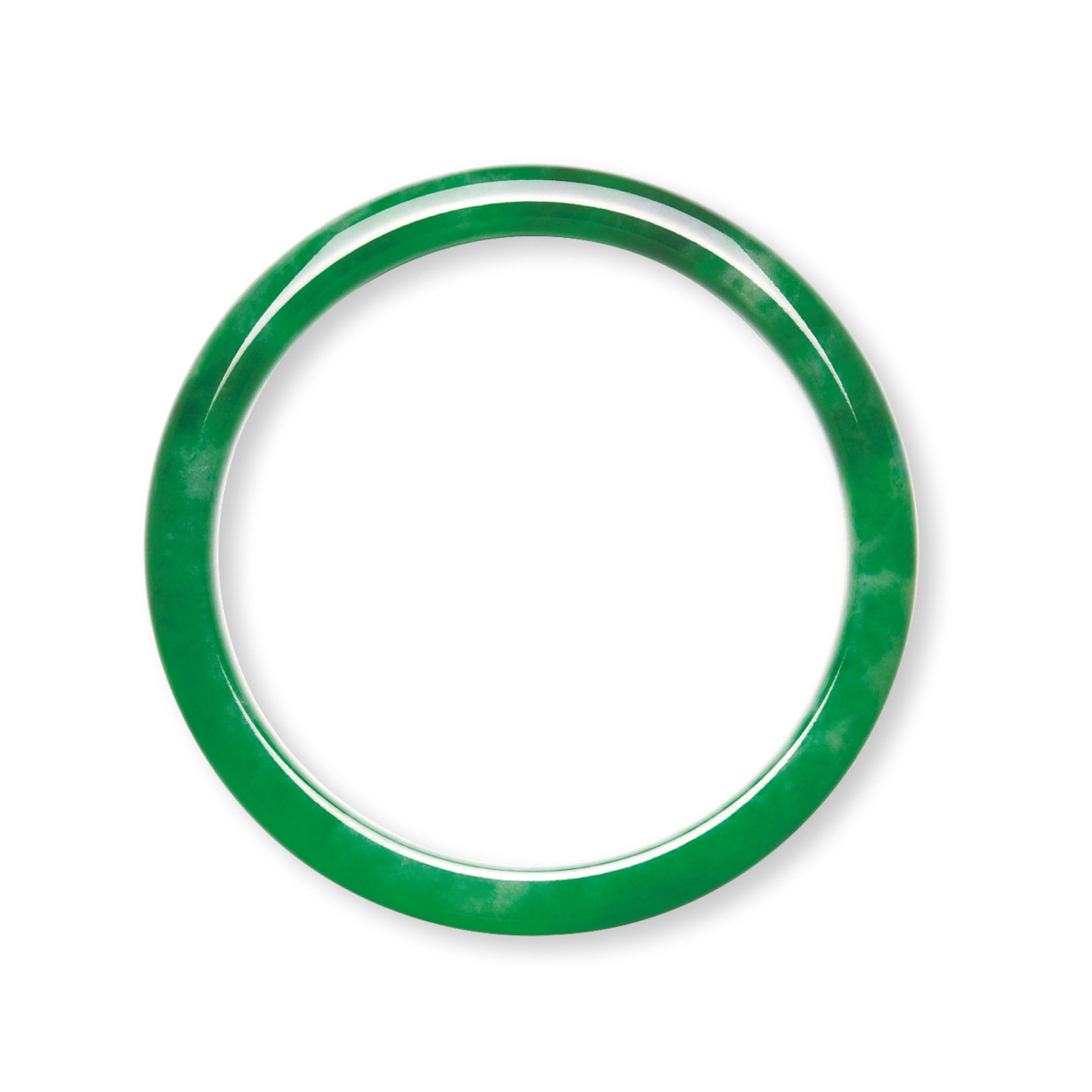 A JADEITE BANGLE