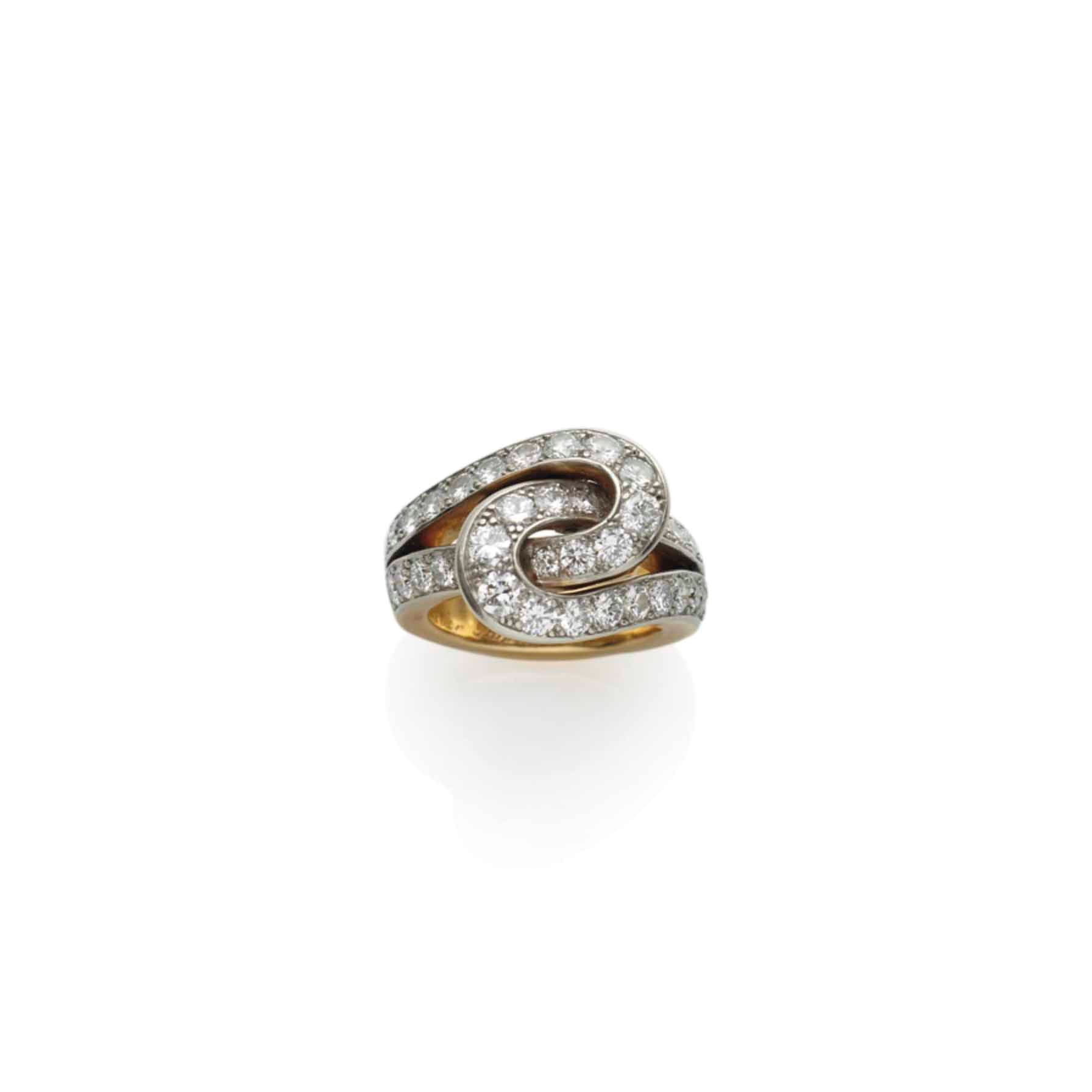 BAGUE DIAMANTS, PAR CARTIER