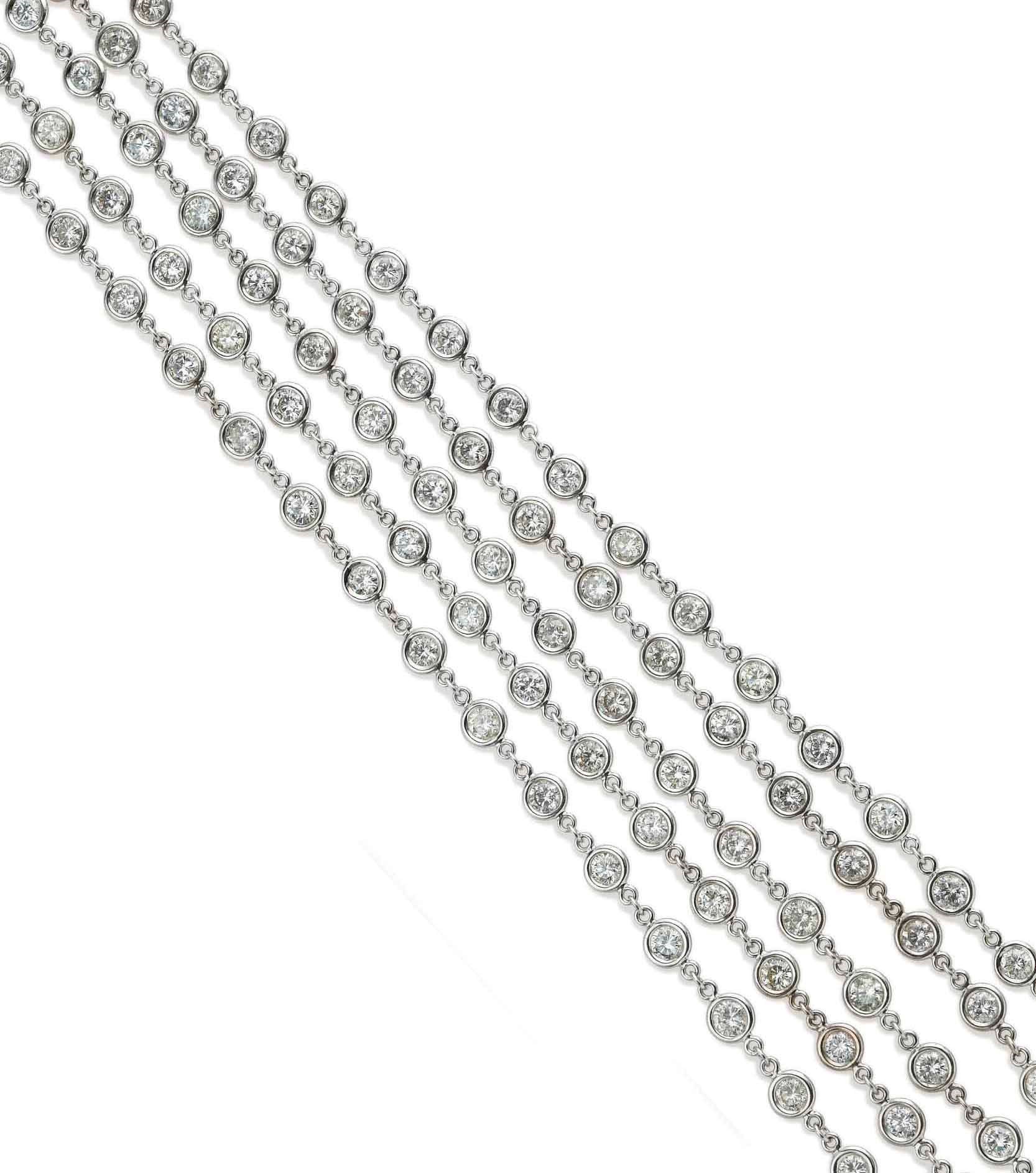 SAUTOIR DIAMANTS