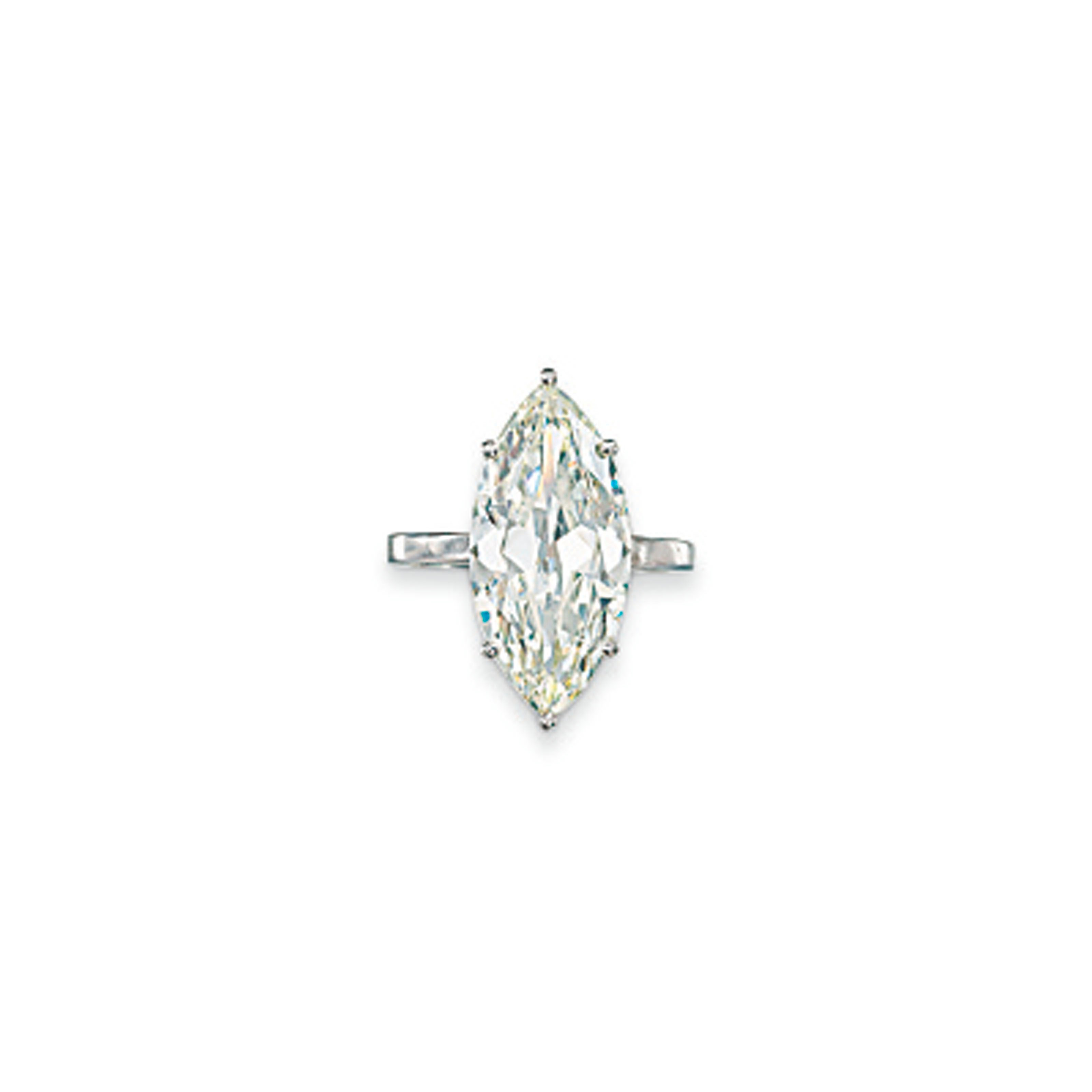 A DIAMOND SINGLE-STONE RING