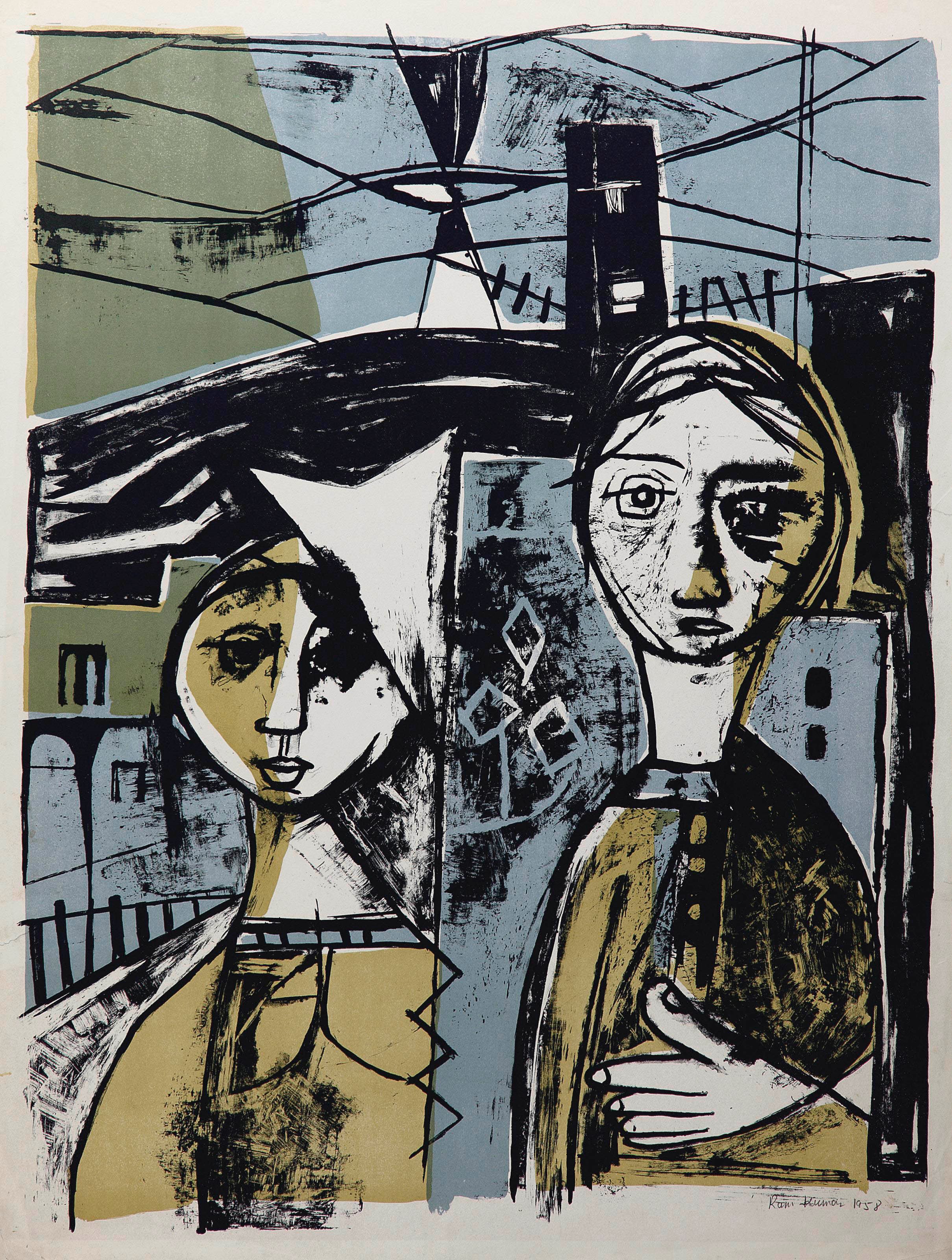 RAM KUMAR (B. 1924)
