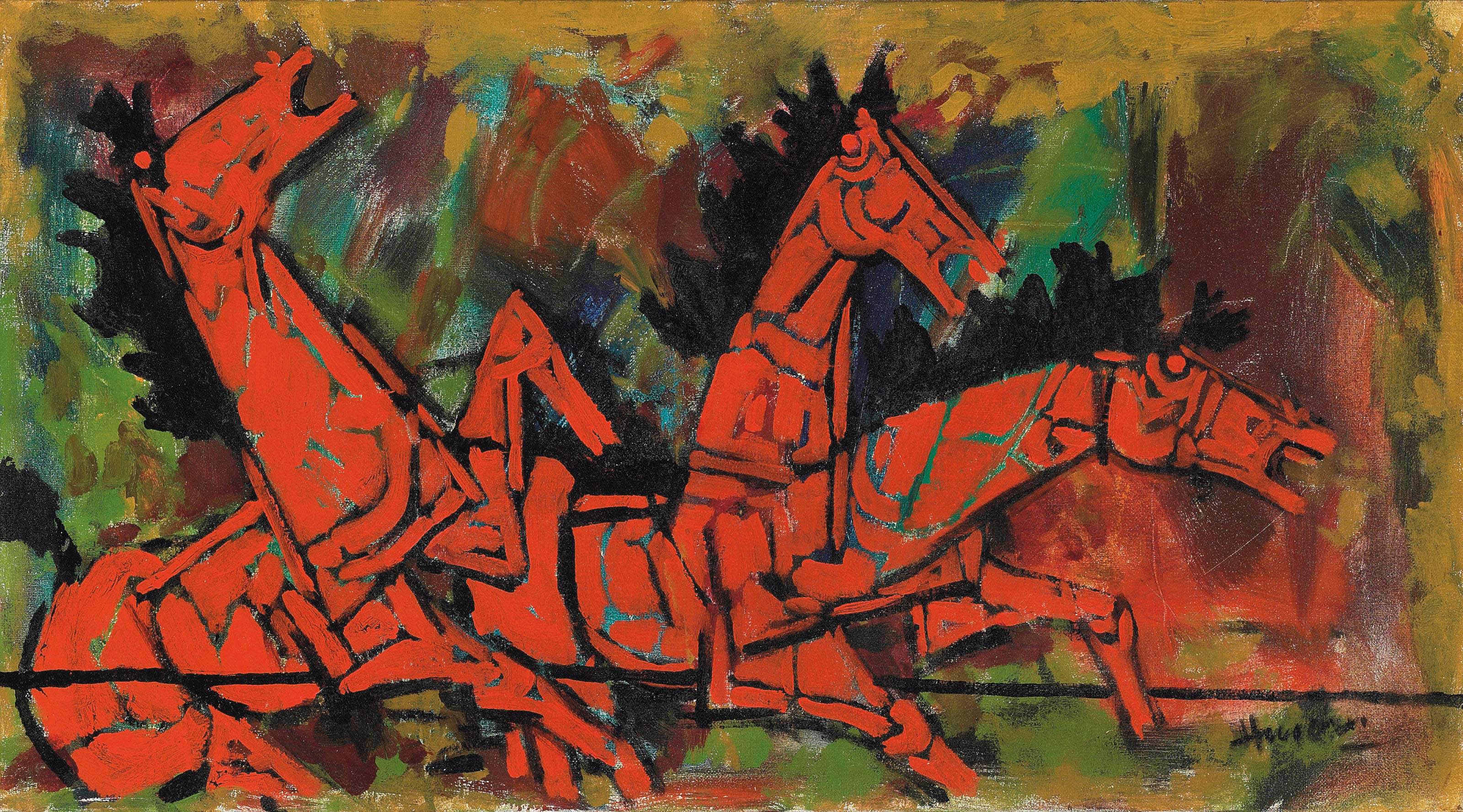 MAQBOOL FIDA HUSAIN (1915-2011)