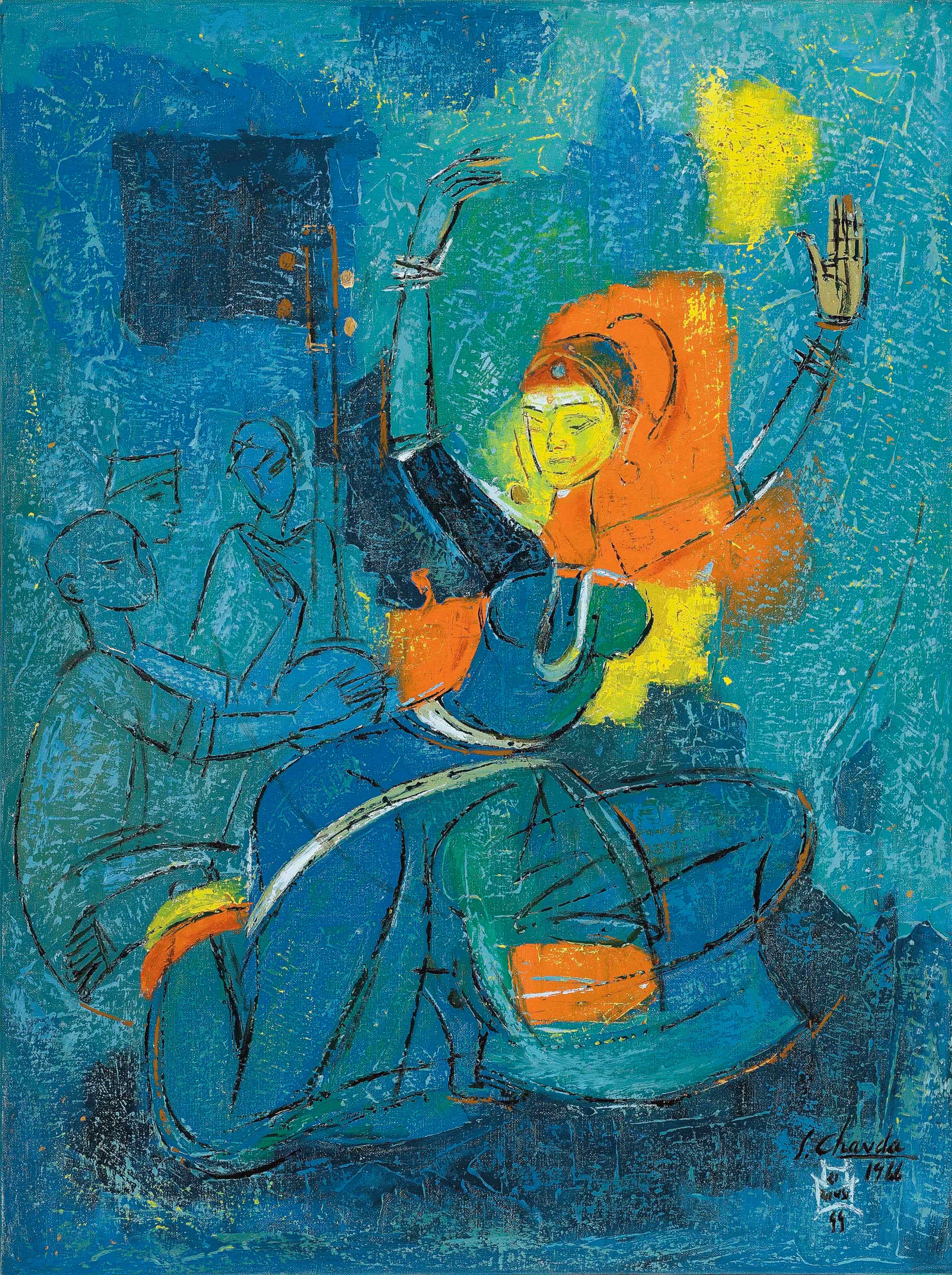 SHIAVAX CHAVDA (1914-1990)
