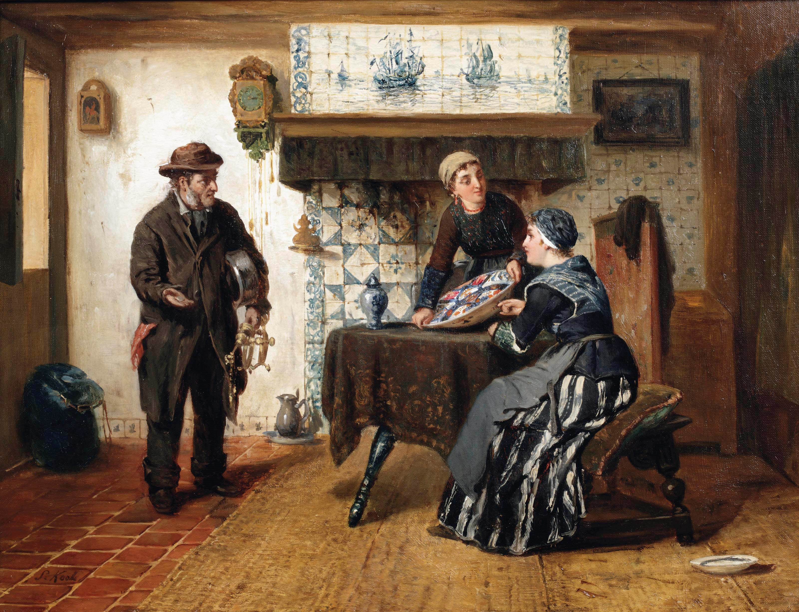 Sipke Kool (Leeuwarden 1836-1902 Blaricum)