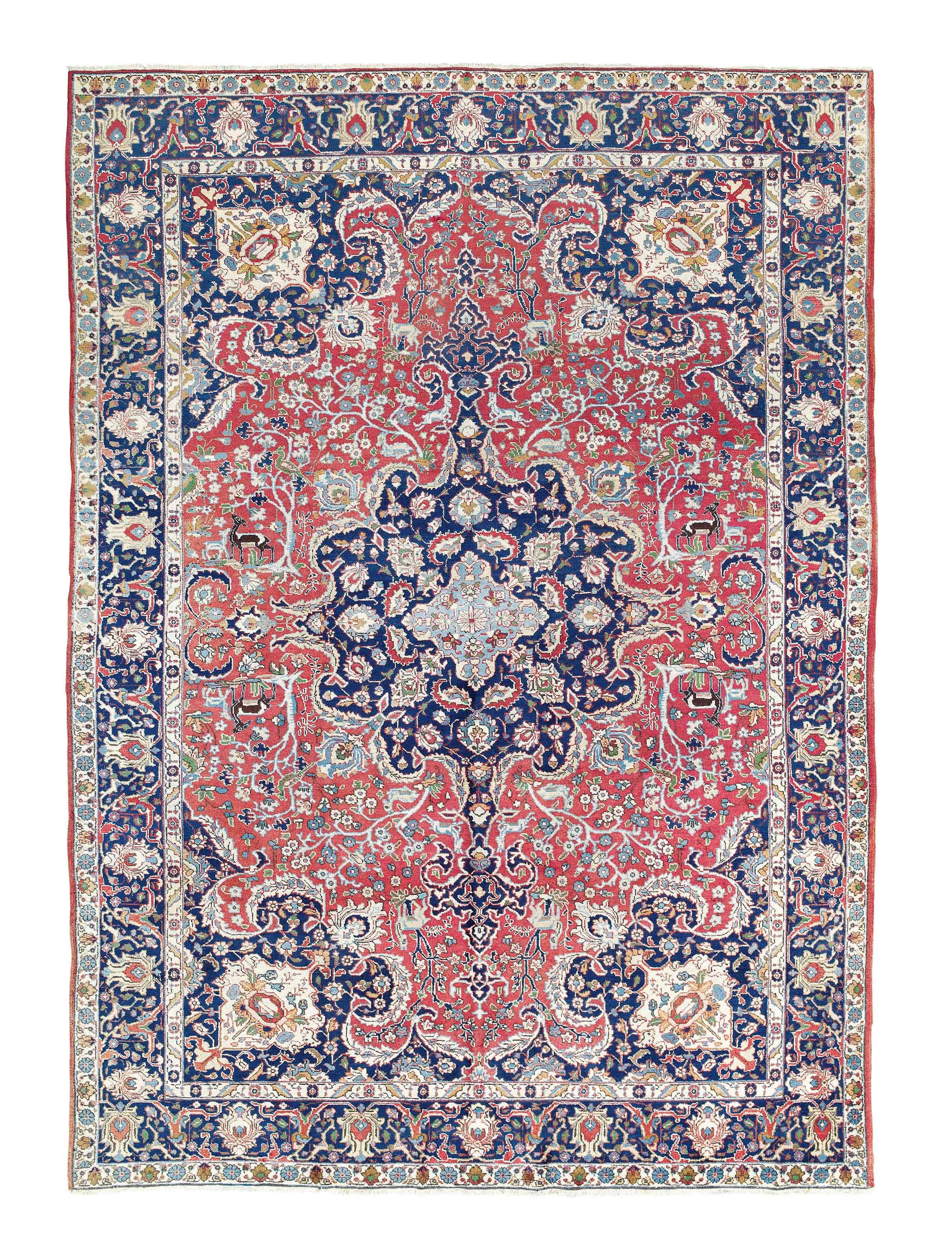A Tabriz carpet