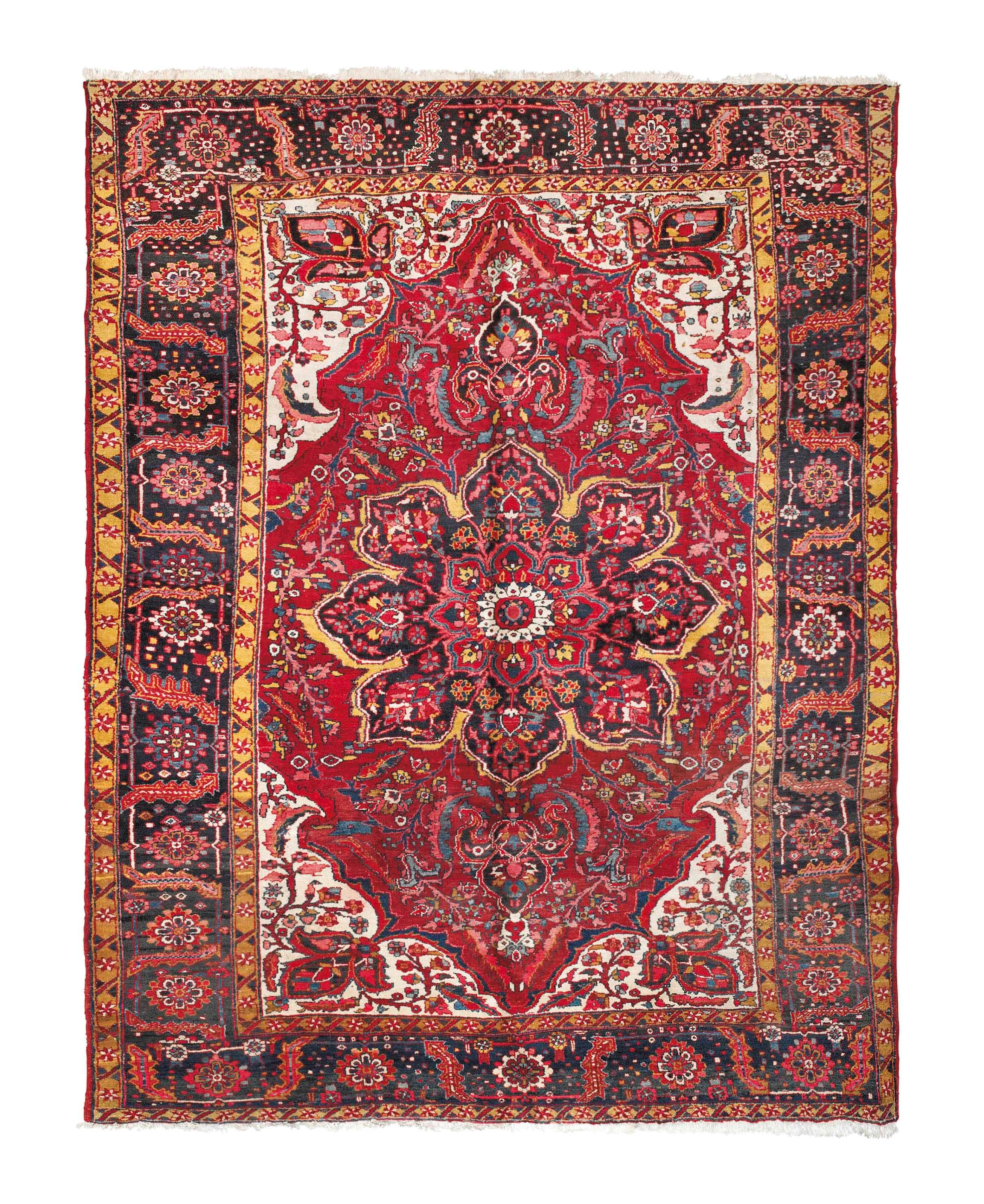 A Heriz carpet