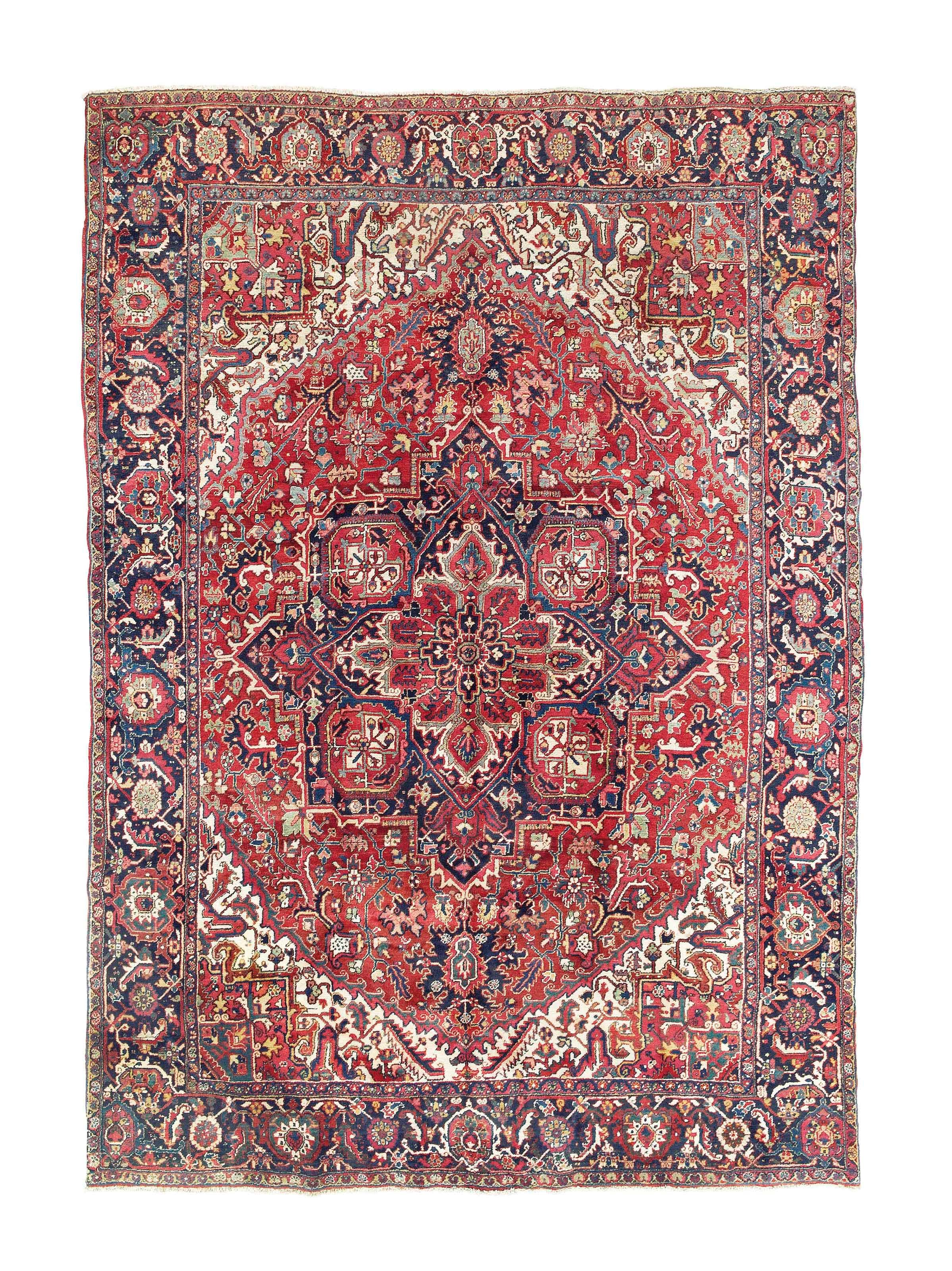 A fine Heriz carpet