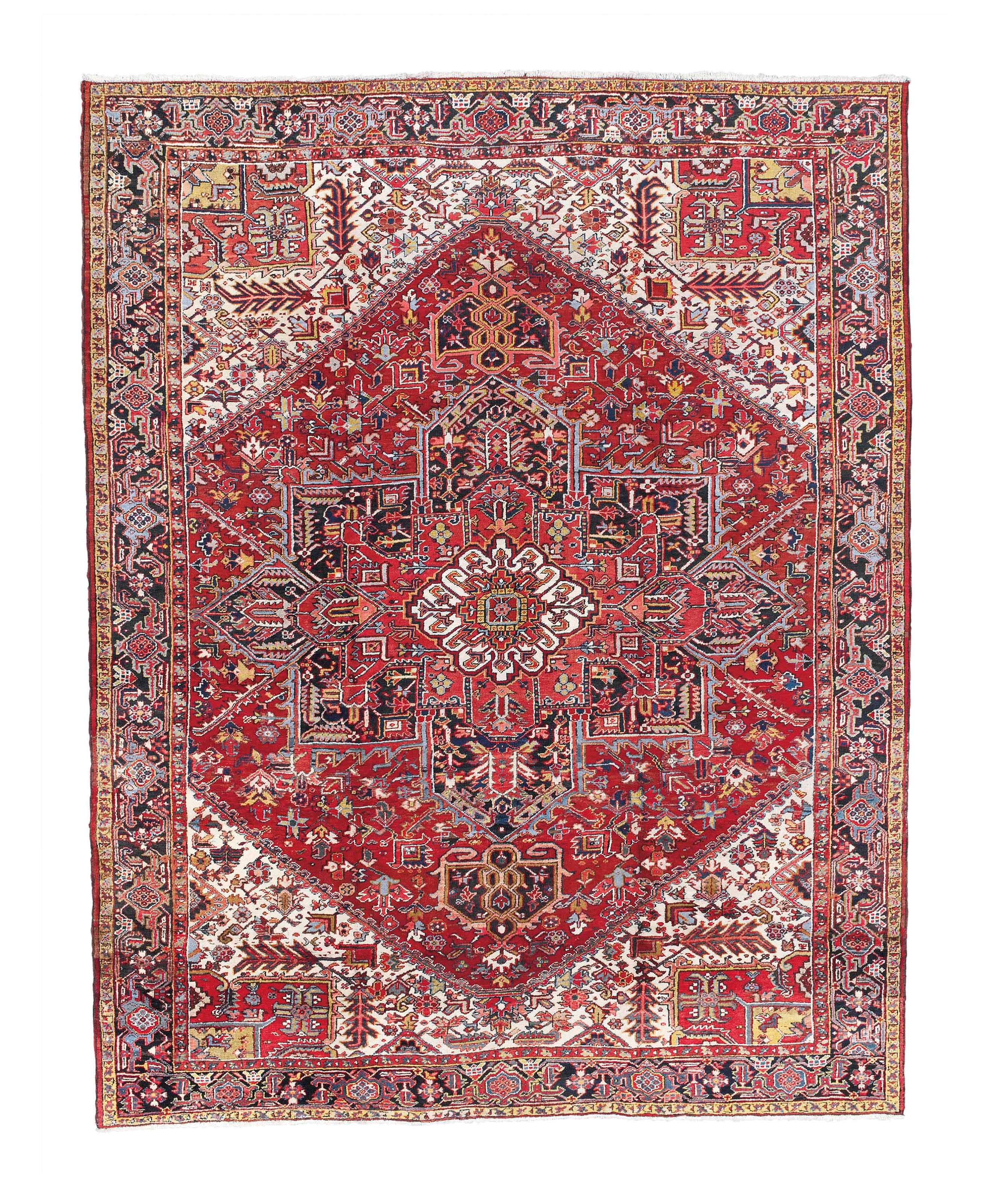 A fine Heriz carpet