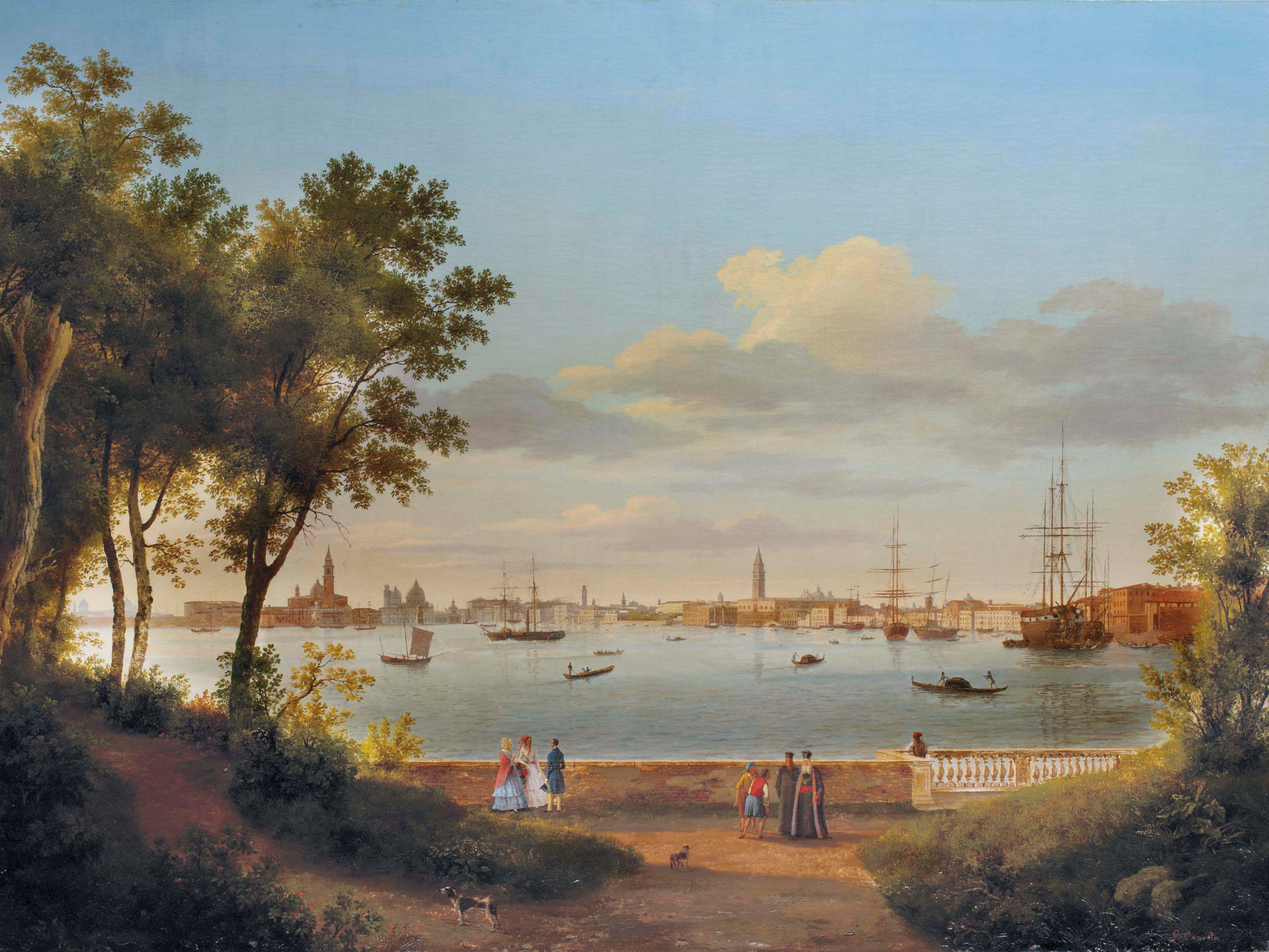GIUSEPPE CANELLA (VERONE 1788-1847 FLORENCE)