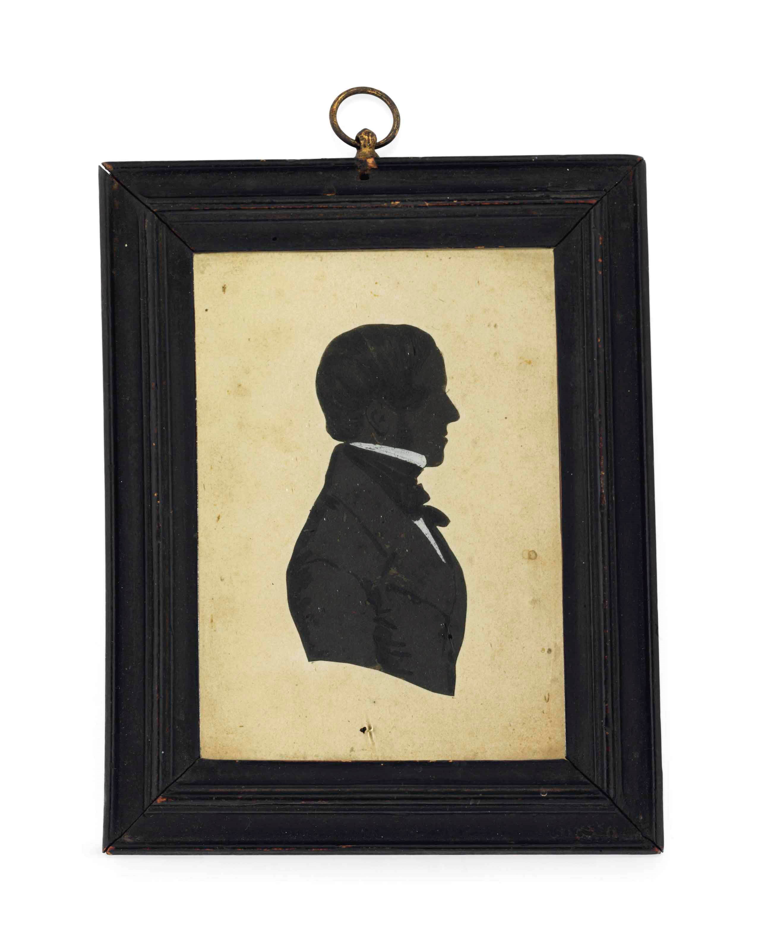 ATTRIBUTED TO AUGUSTE EDOUART (FRENCH, 1789-1861)