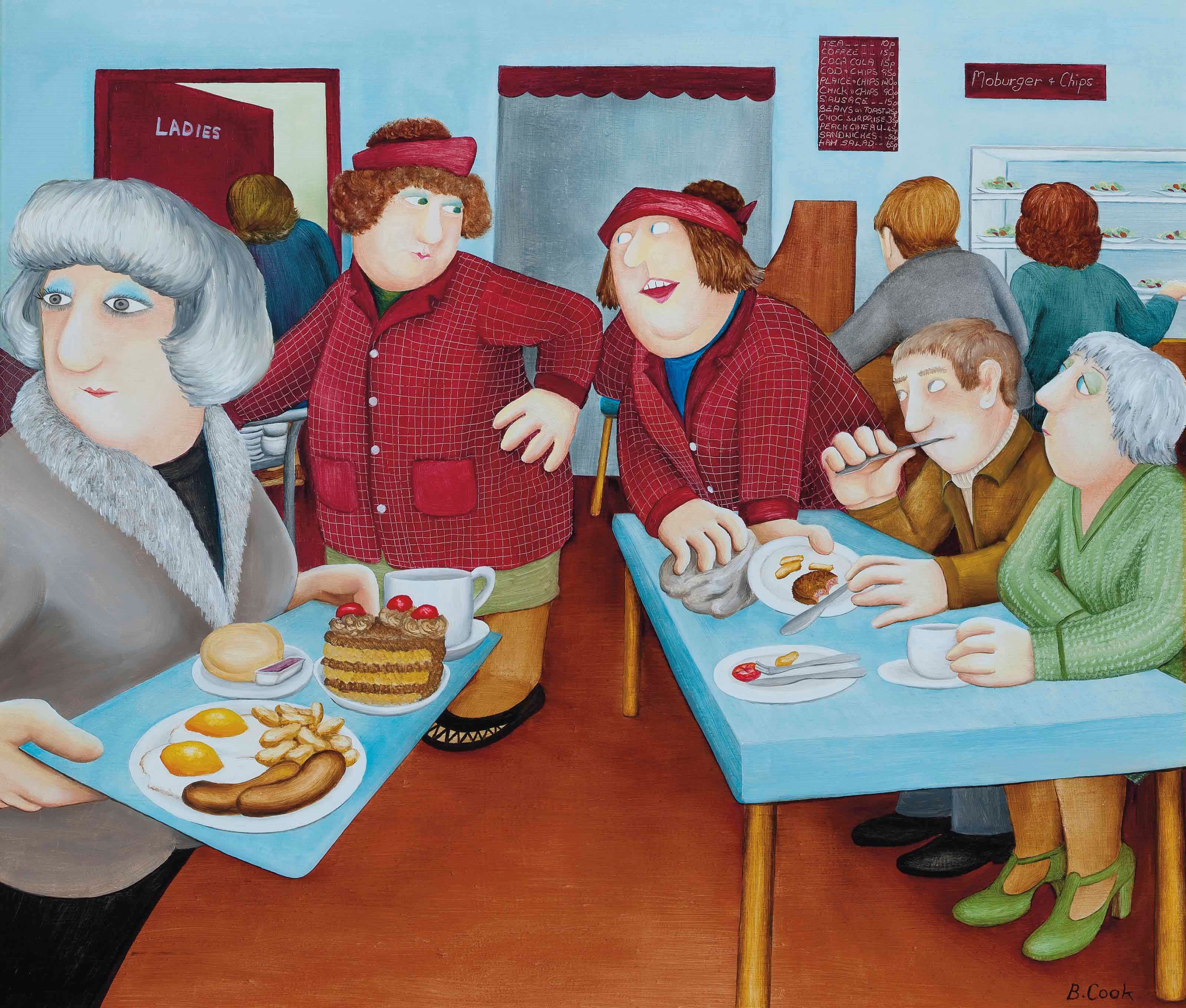 Beryl Cook (1926-2008)