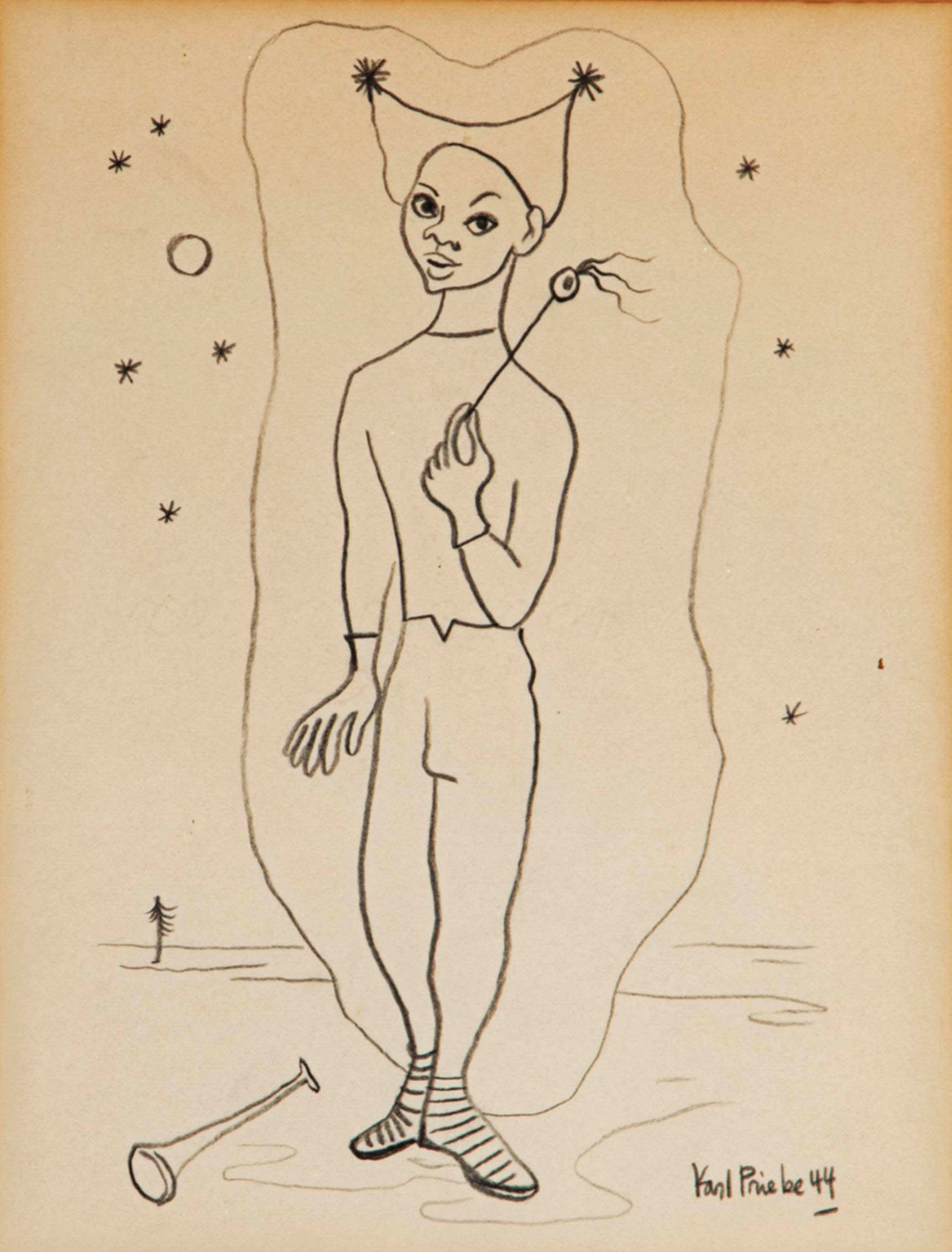 Karl Priebe (AMERICAN, 1914-1976)