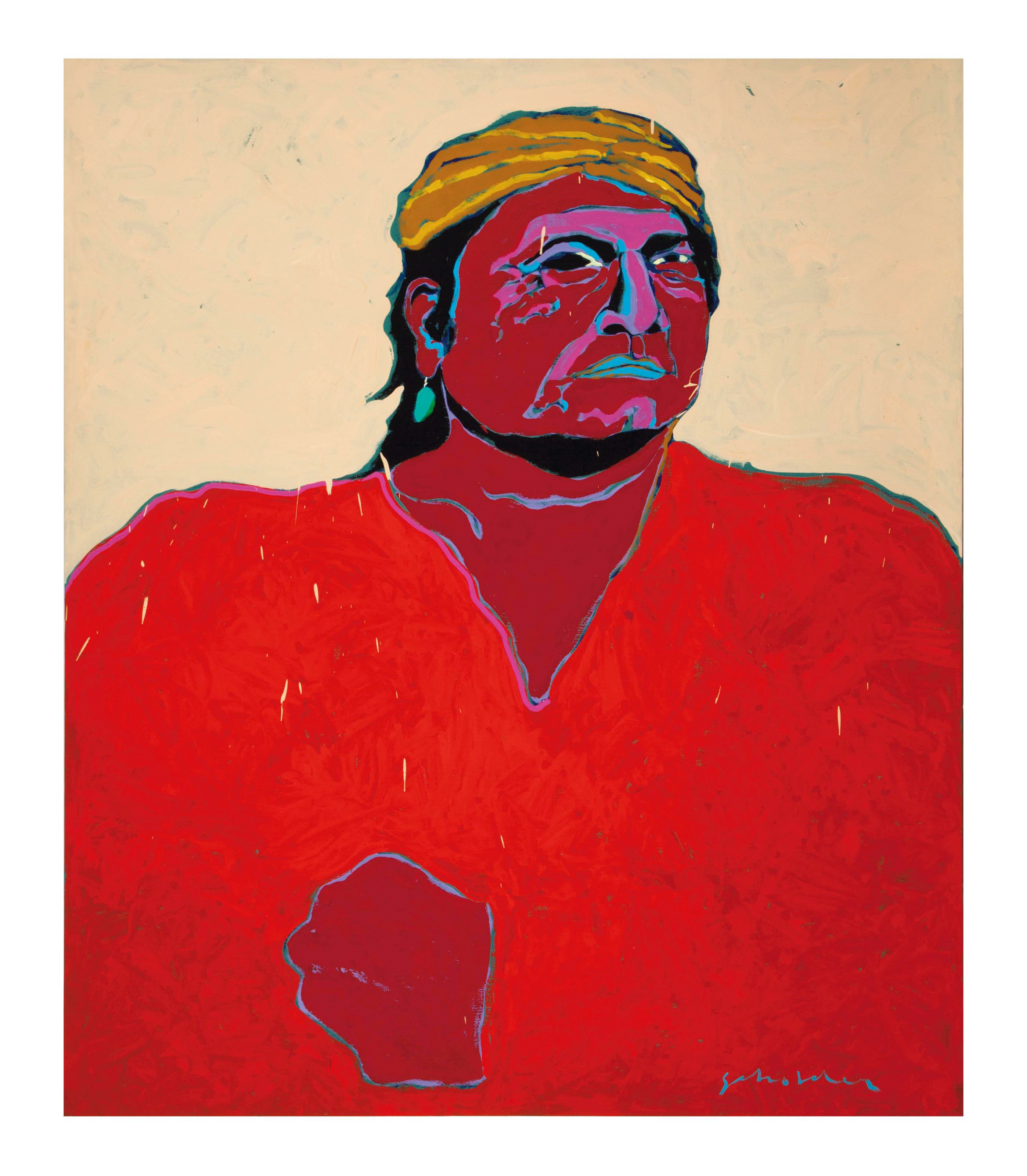 Fritz Scholder (NATIVE AMERICAN, 1937-2005)