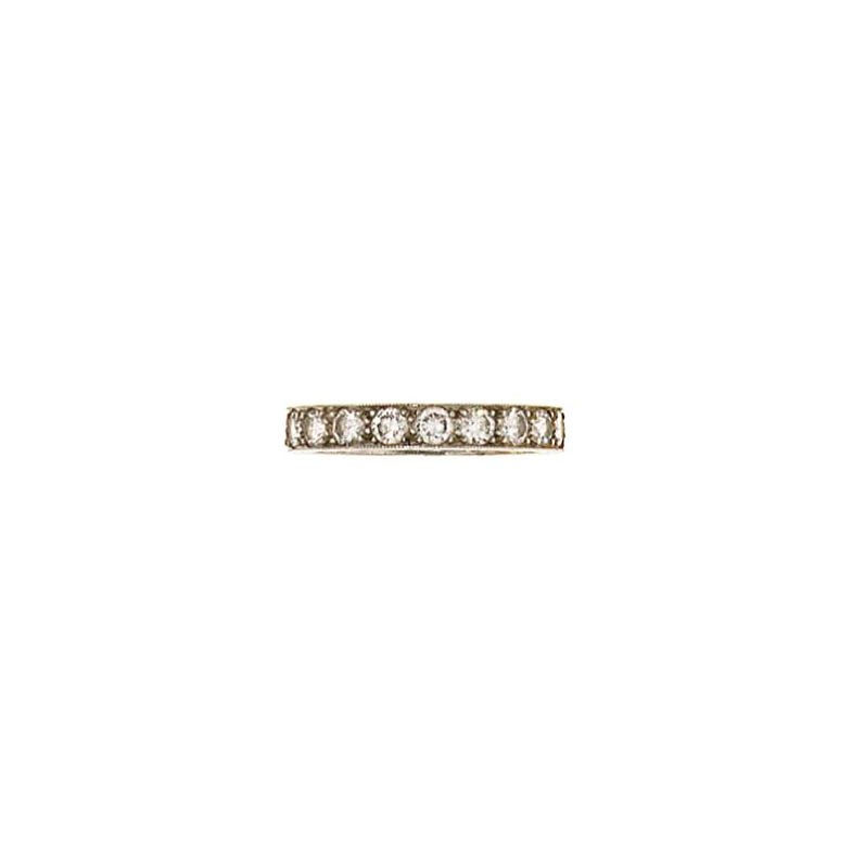 A diamond eternity ring
