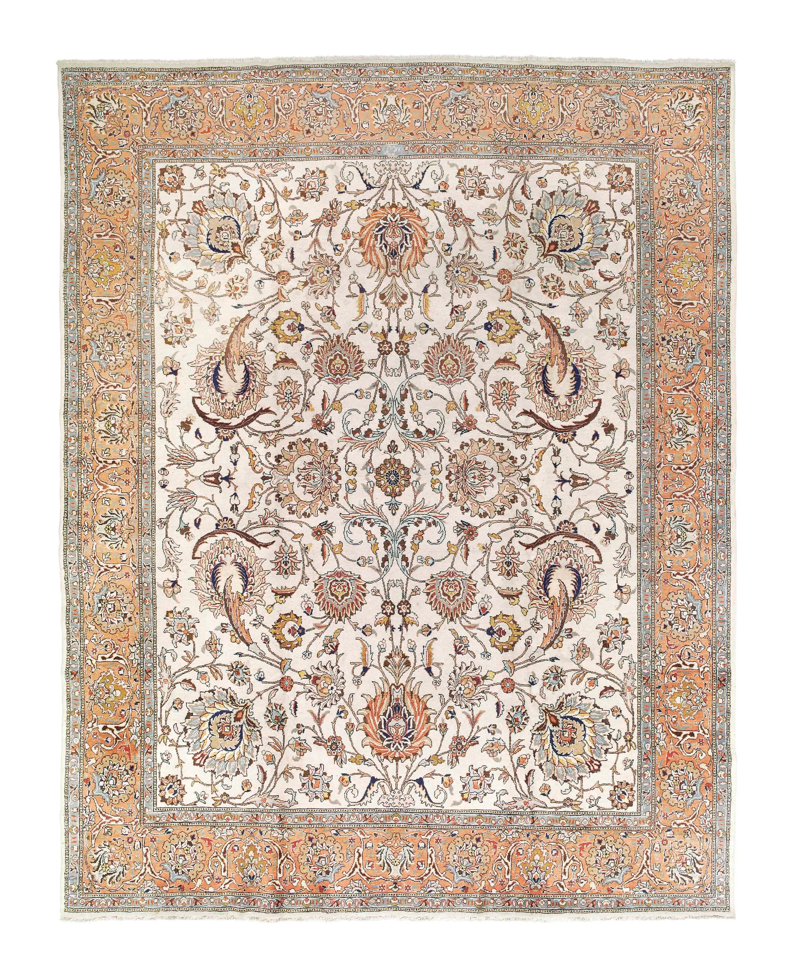 A Tabriz carpet