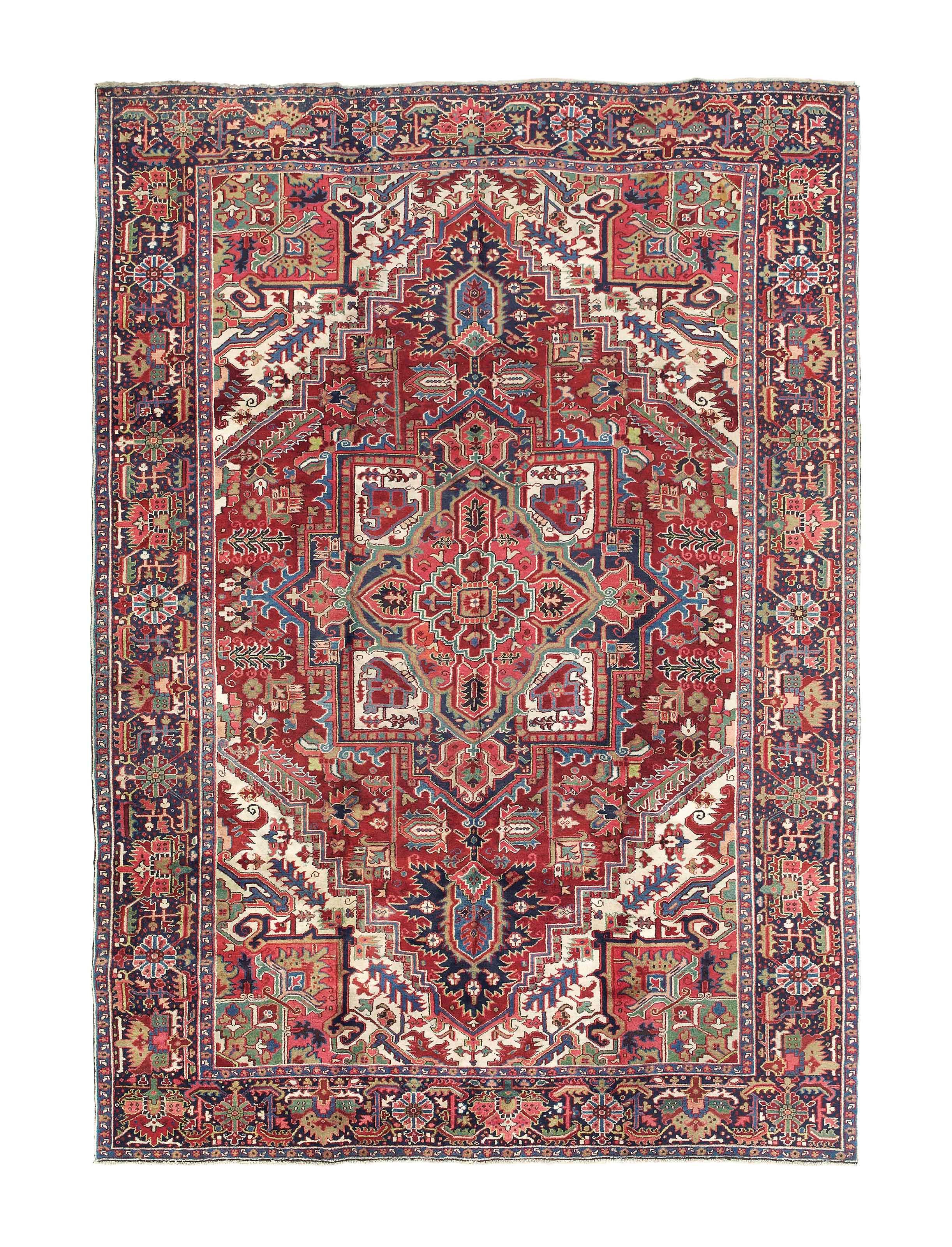 A fine Heriz carpet