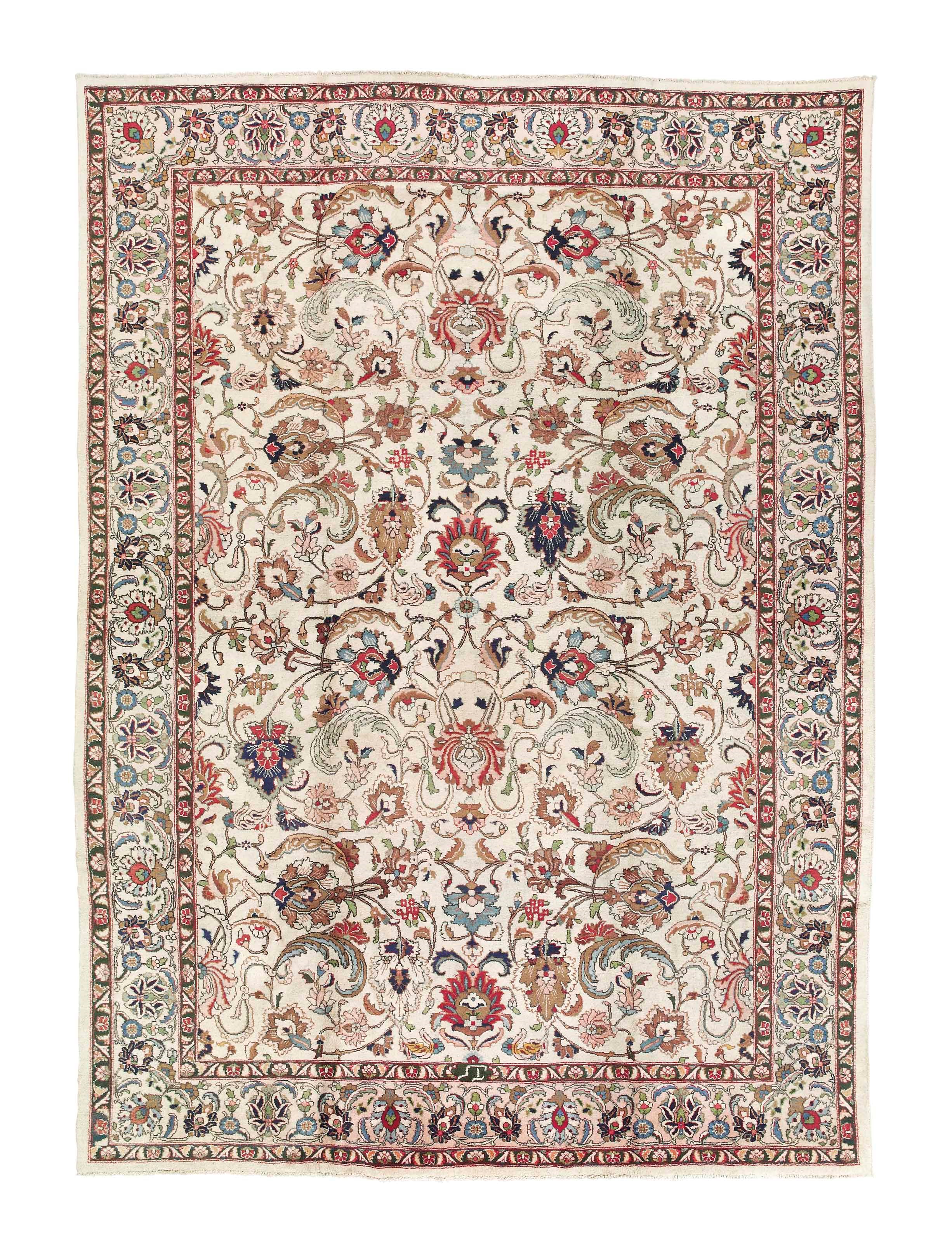 A Tabriz carpet