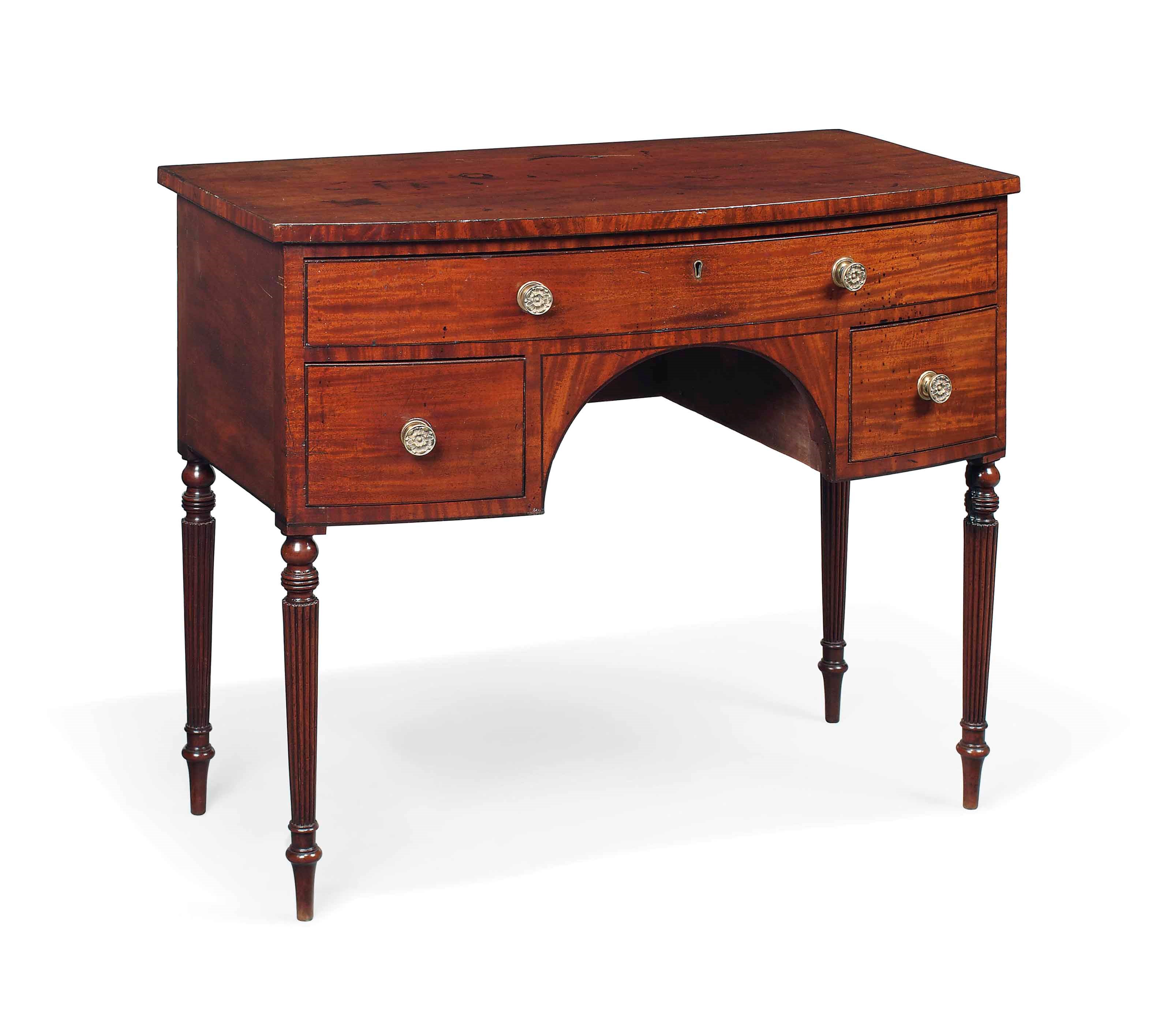 A REGENCY MAHOGANY SIDEBOARD
