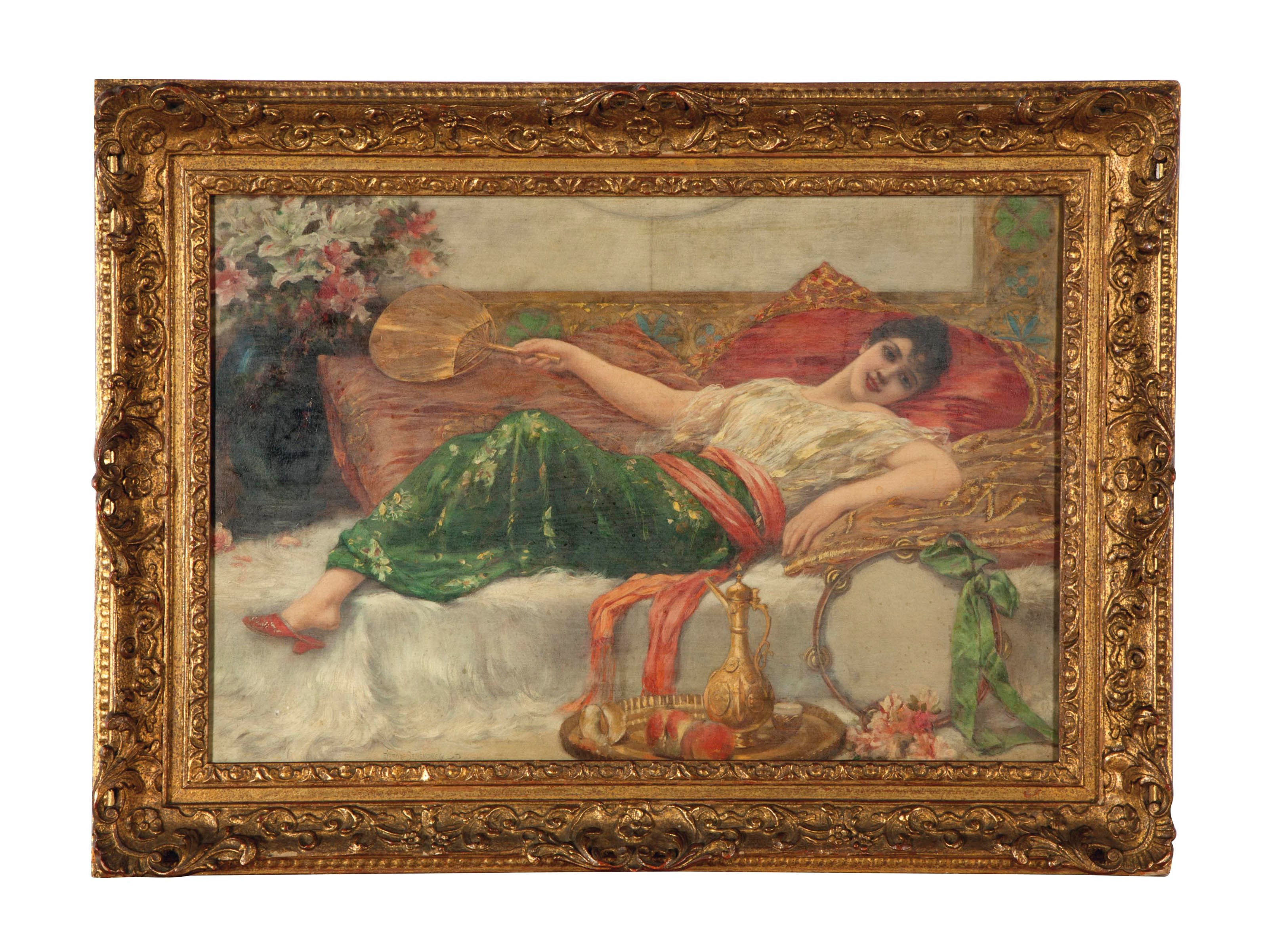 Emile Eisman-Semenowsky (French/Polish, 1857-1911)
