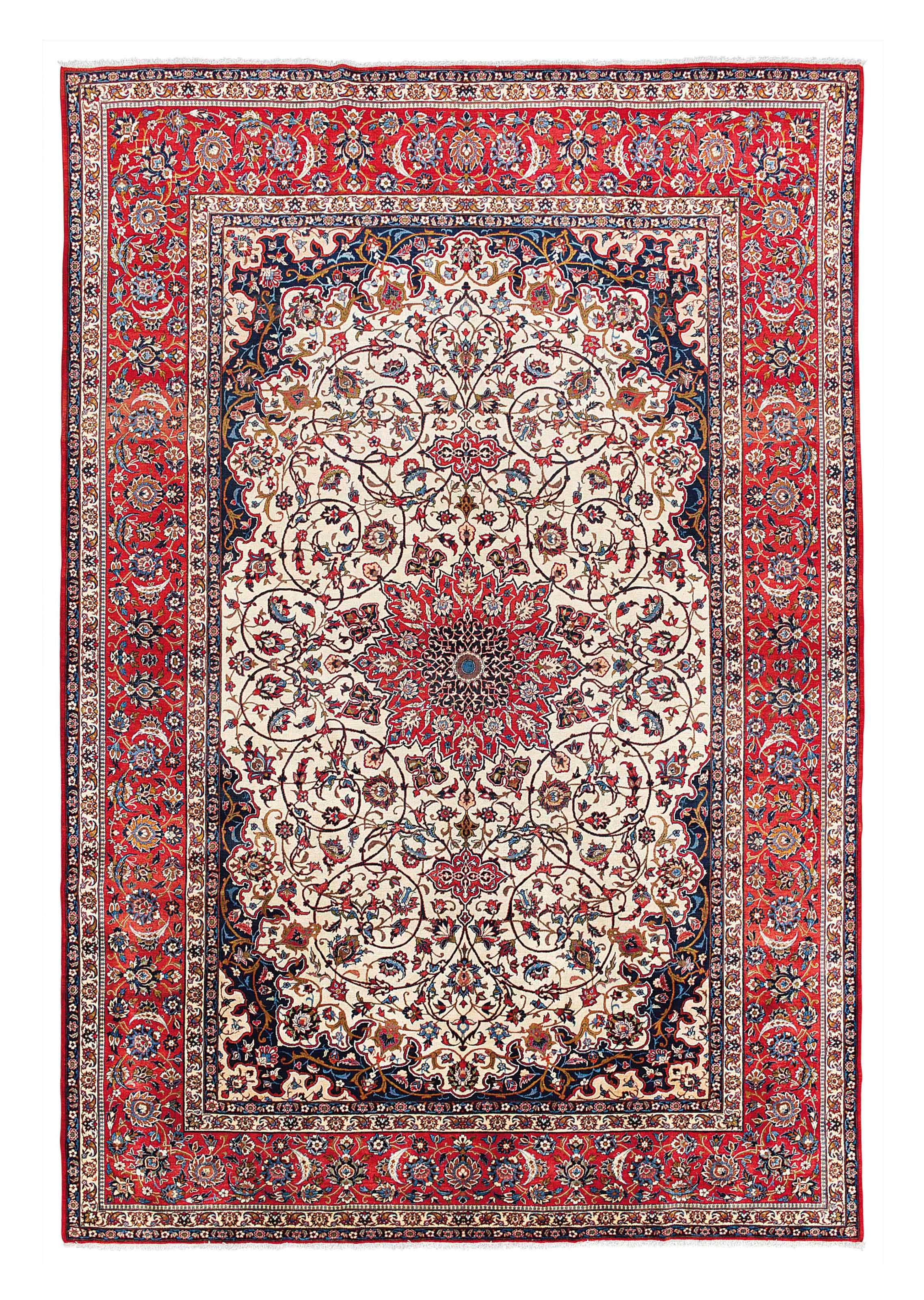 A fine Isfahan carpet