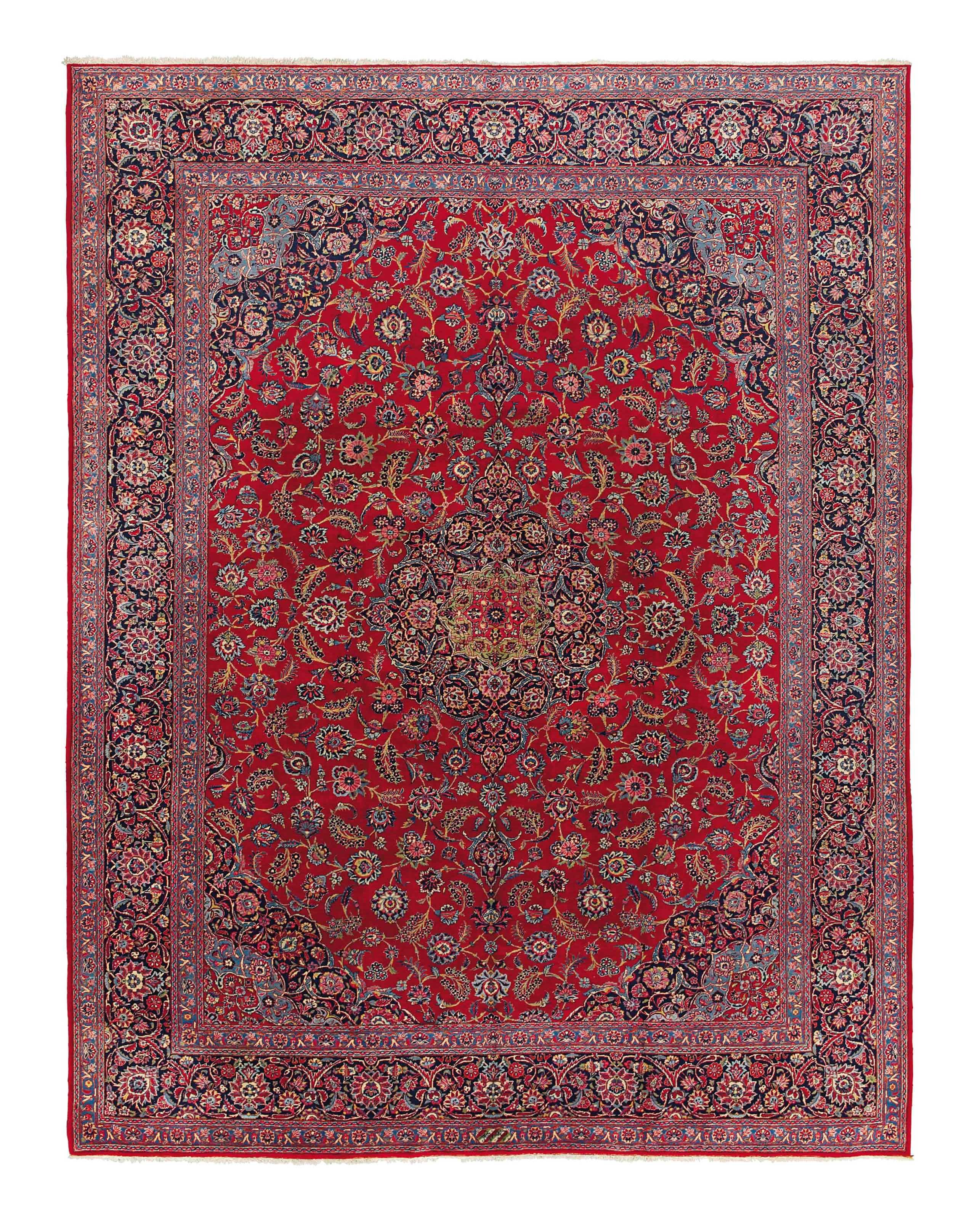 A fine Kashan carpet