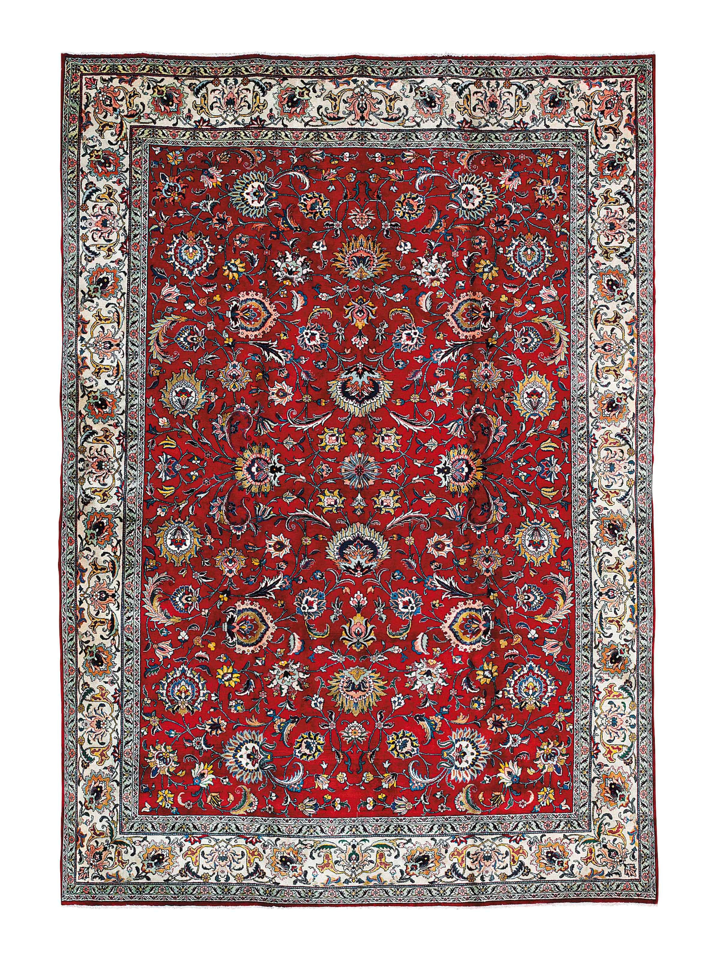 A fine Tabriz carpet
