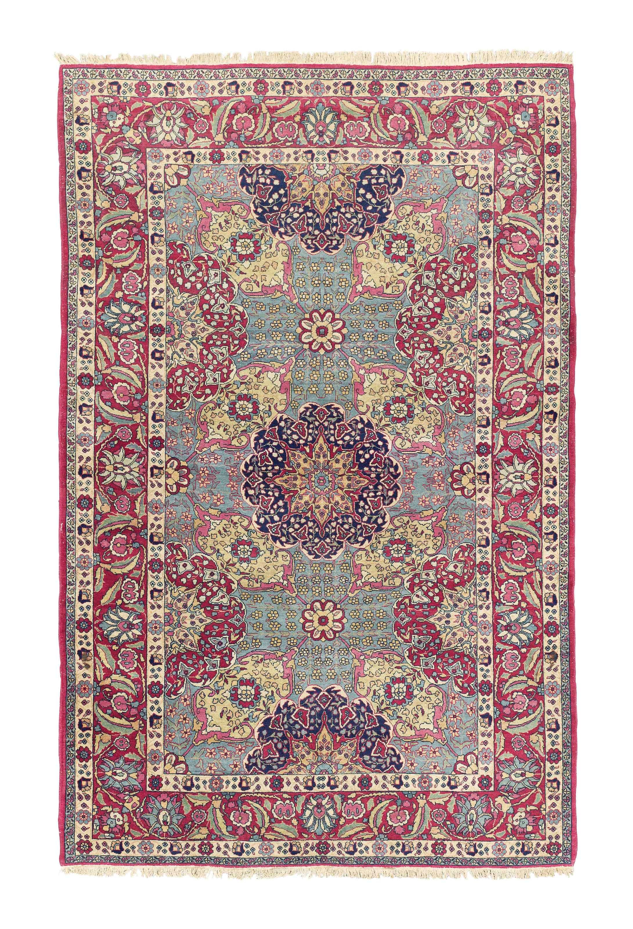 A fine Teheran rug