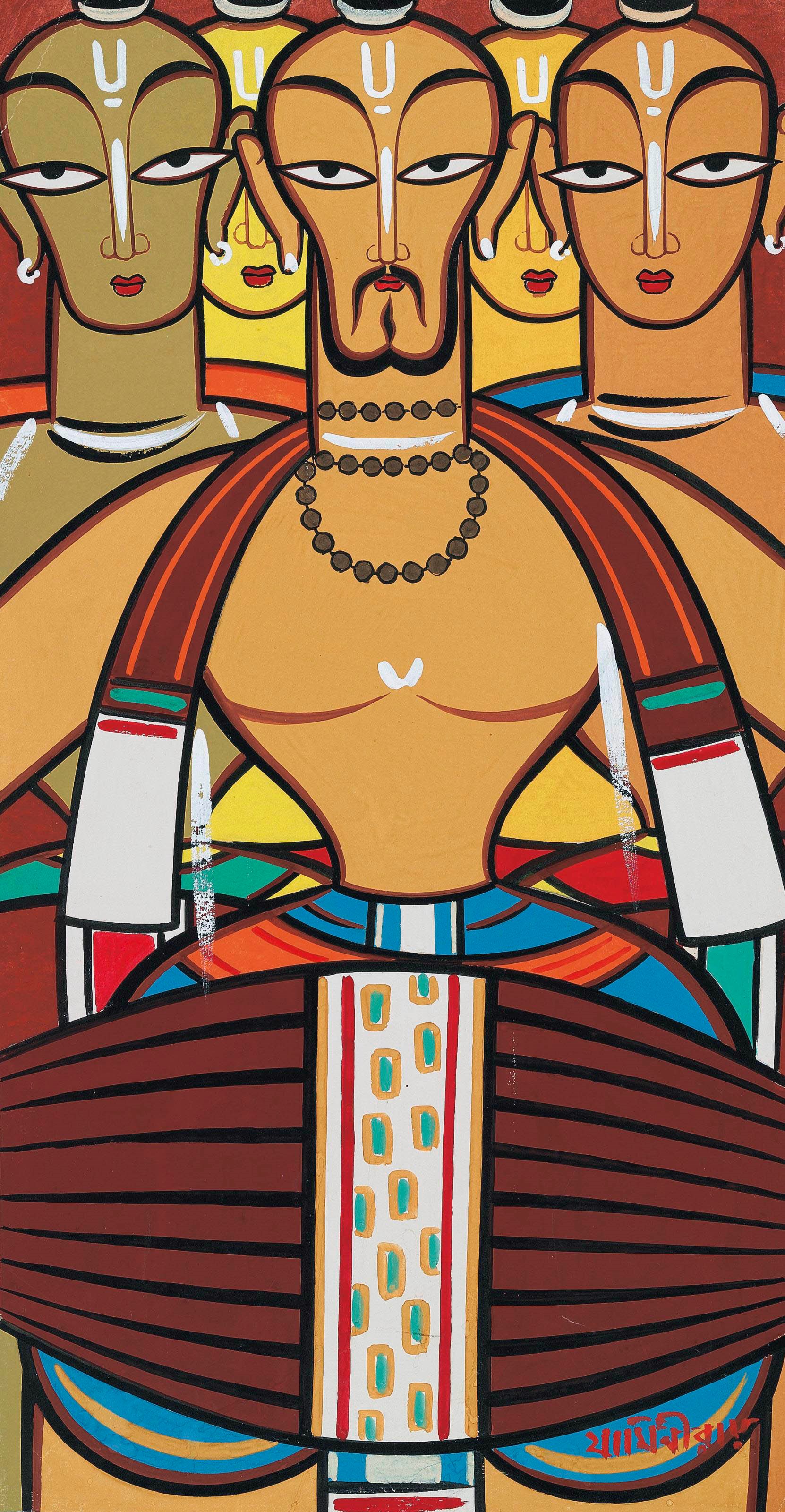 JAMINI ROY (1887-1972)